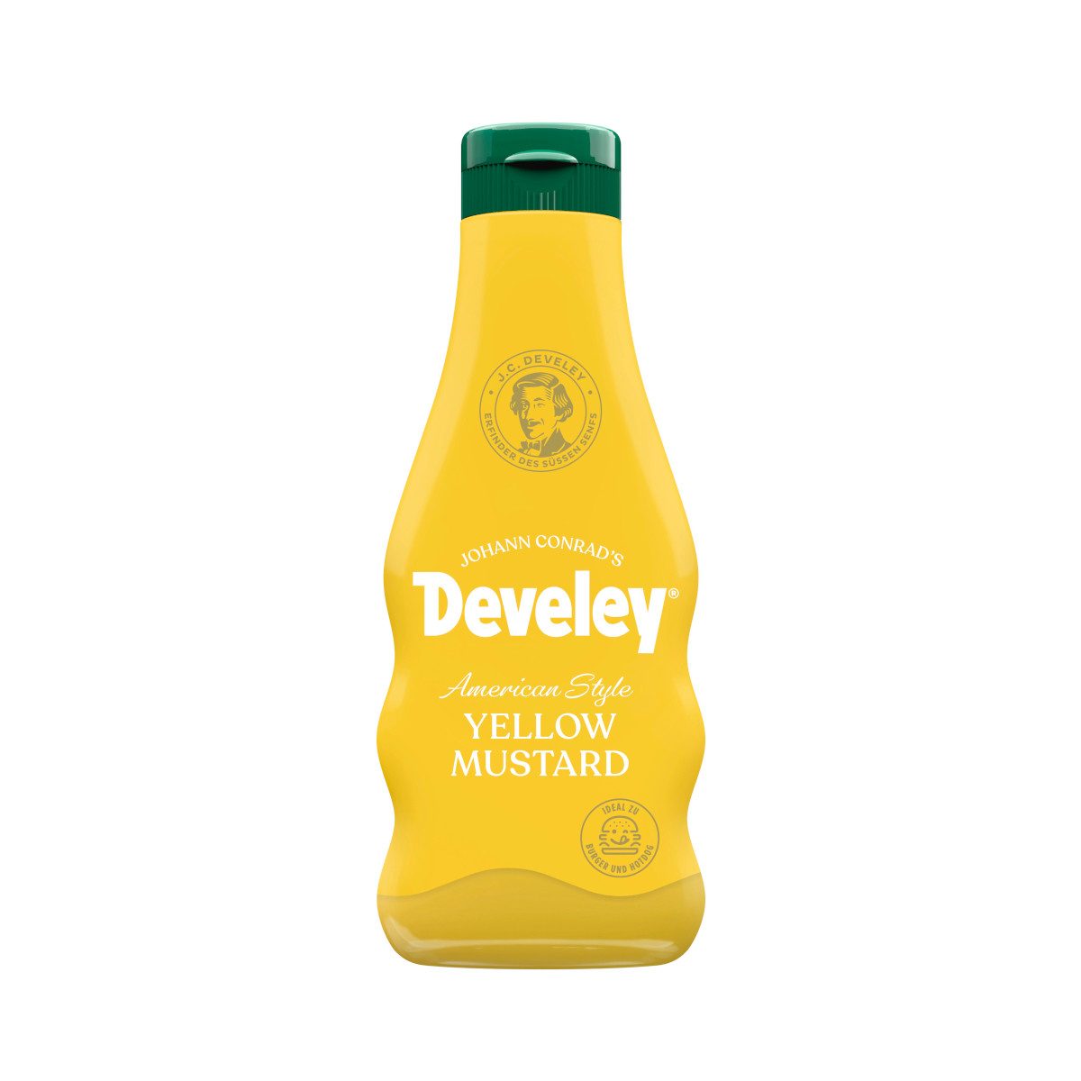 Develey Saucen, Develey American Style Yellow Mustard in der Squeezeflasche 250 ml