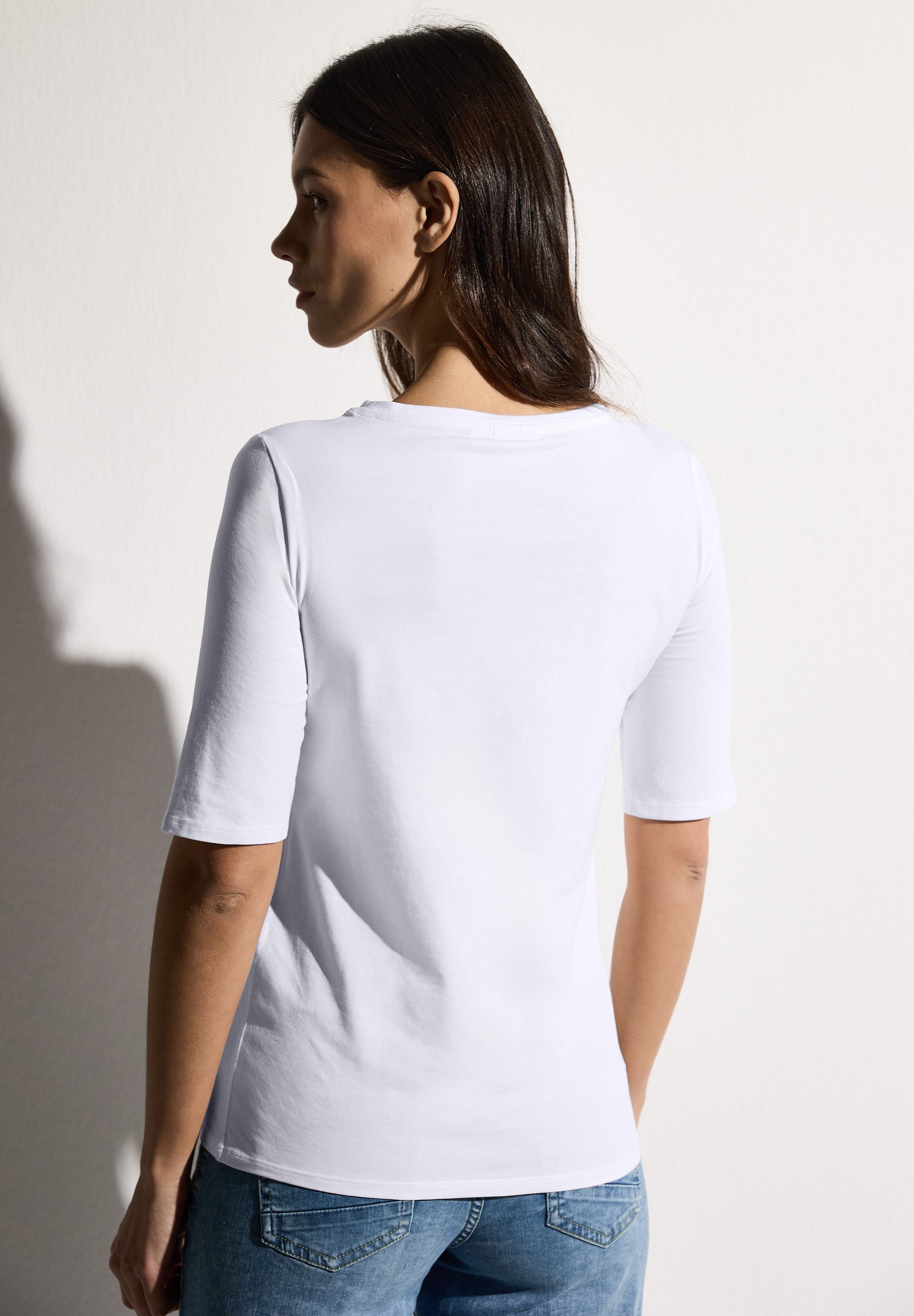 CECIL T-Shirt mit U-Boot-Ausschnitt günstig online kaufen