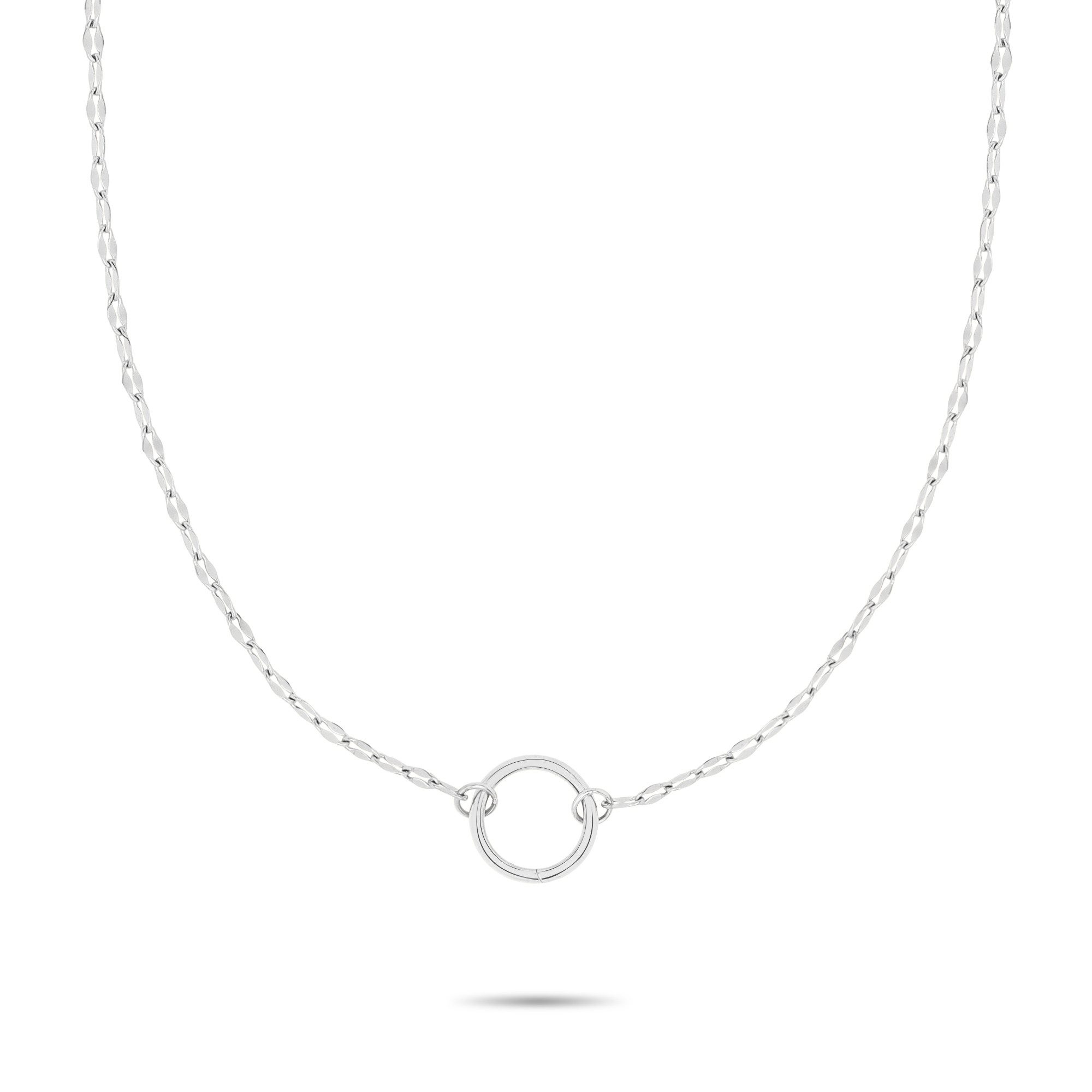 Tamaris Charm-Kette Schmuck Geschenk Edelstahl Charm Halskette The Lip Chain