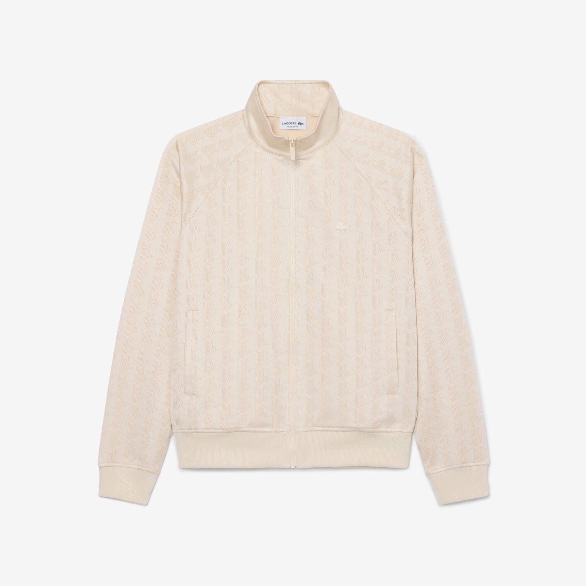 Lacoste Sweatjacke Lacoste Monogram Jacquard Zipped Jacket