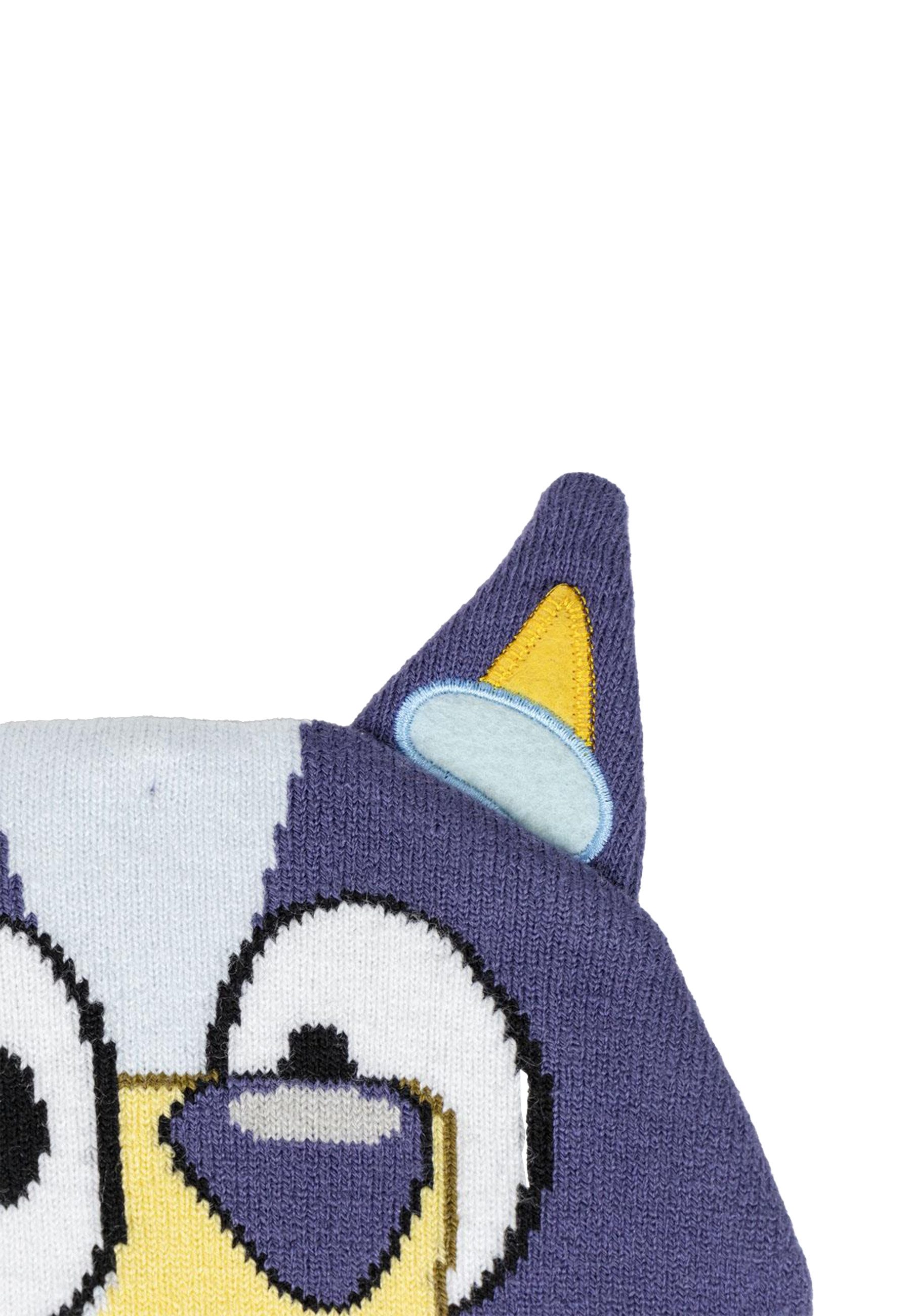 Disney Beanie Gestrickte Mütze Bluey (Set)