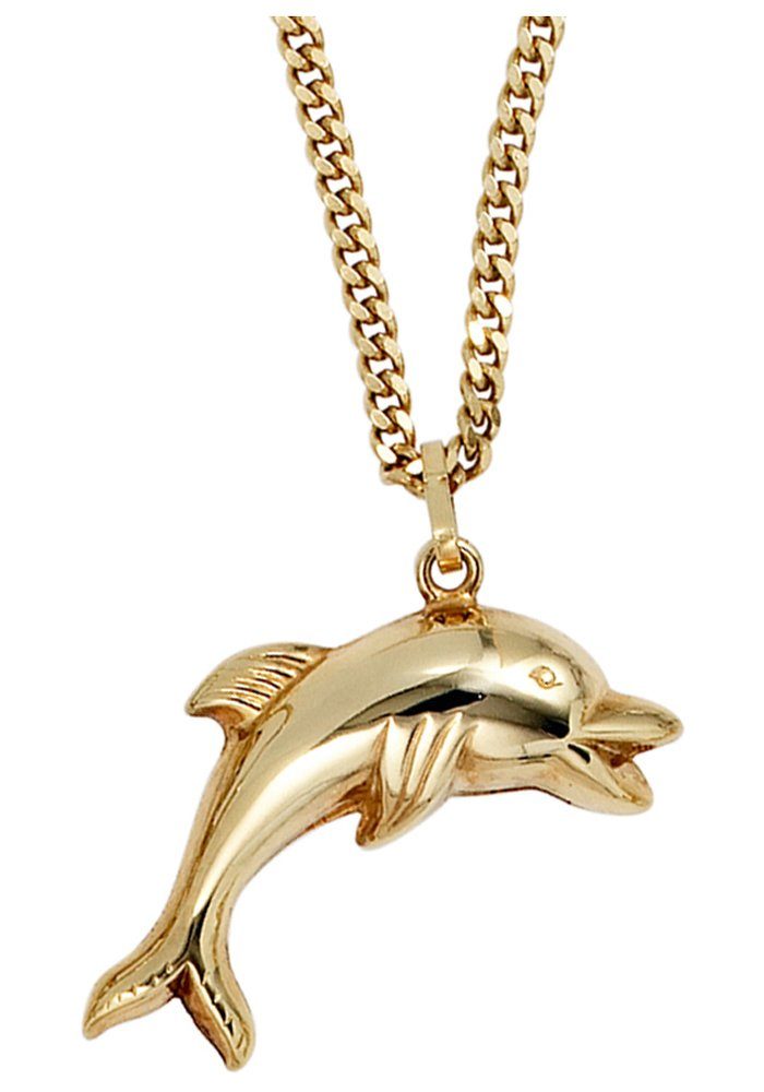 JOBO Kettenanhänger Anhänger Delfin, 3...