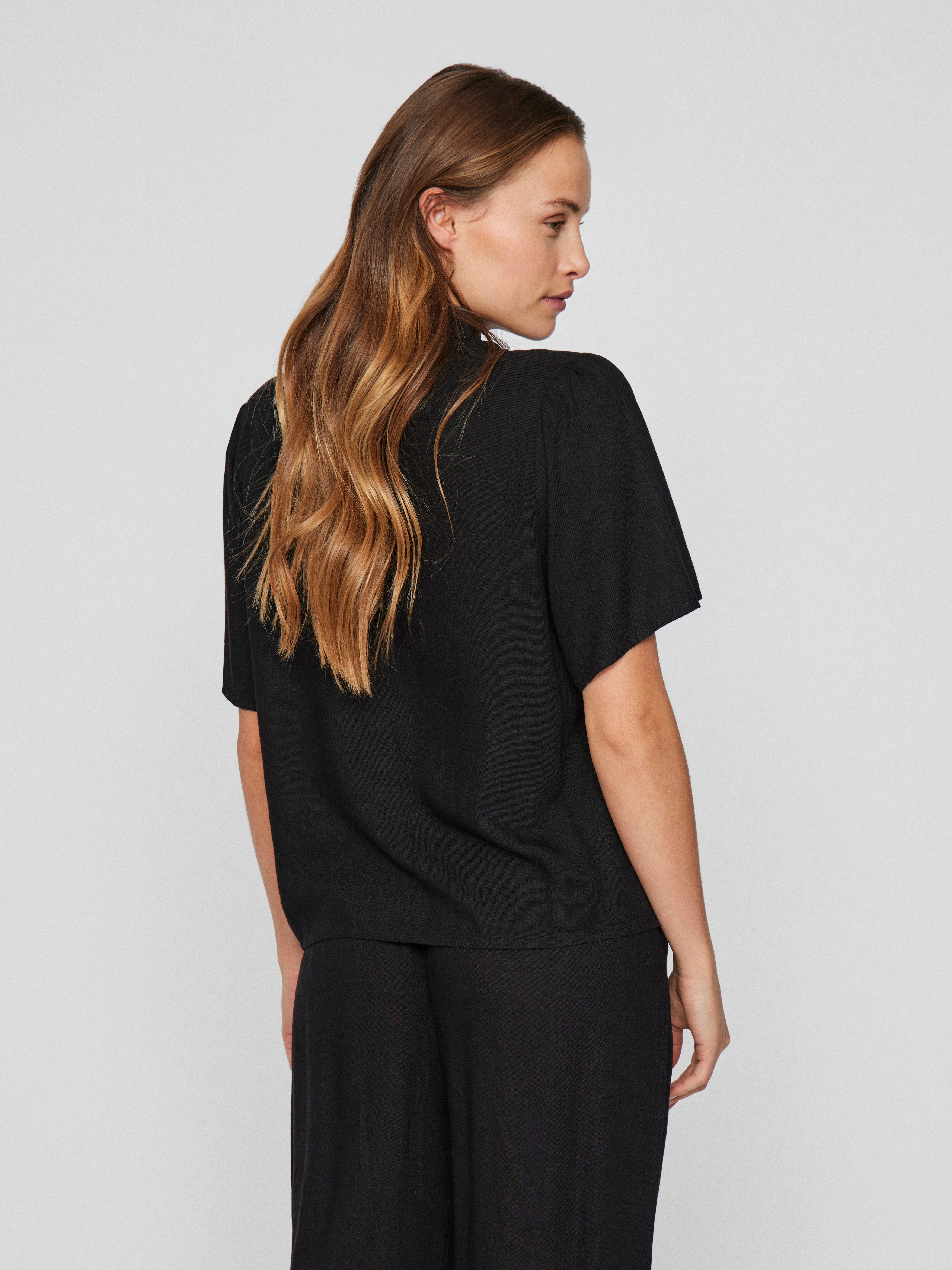 Vila Kurzarmbluse VIPRICIL S/S NEW SHIRT günstig online kaufen