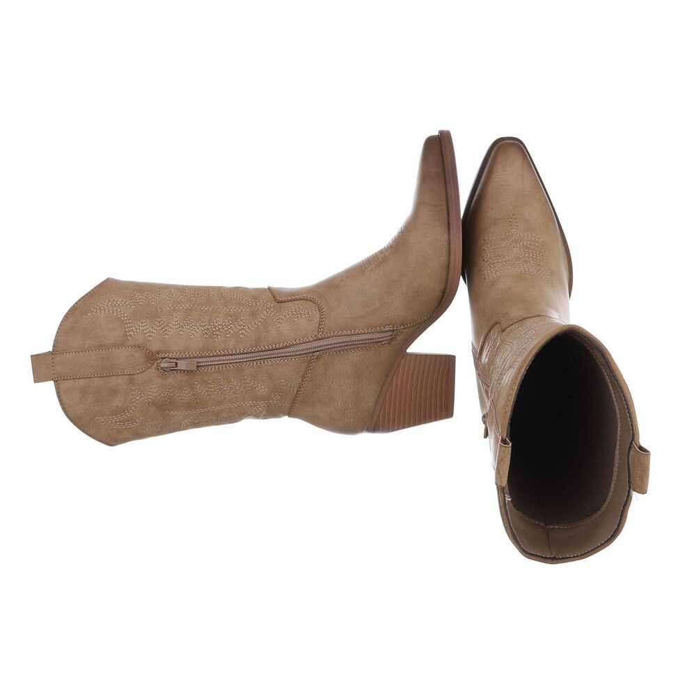 Ital-Design Damen Cowboyboots Western Westernstiefel (87379010) Blockabsatz günstig online kaufen