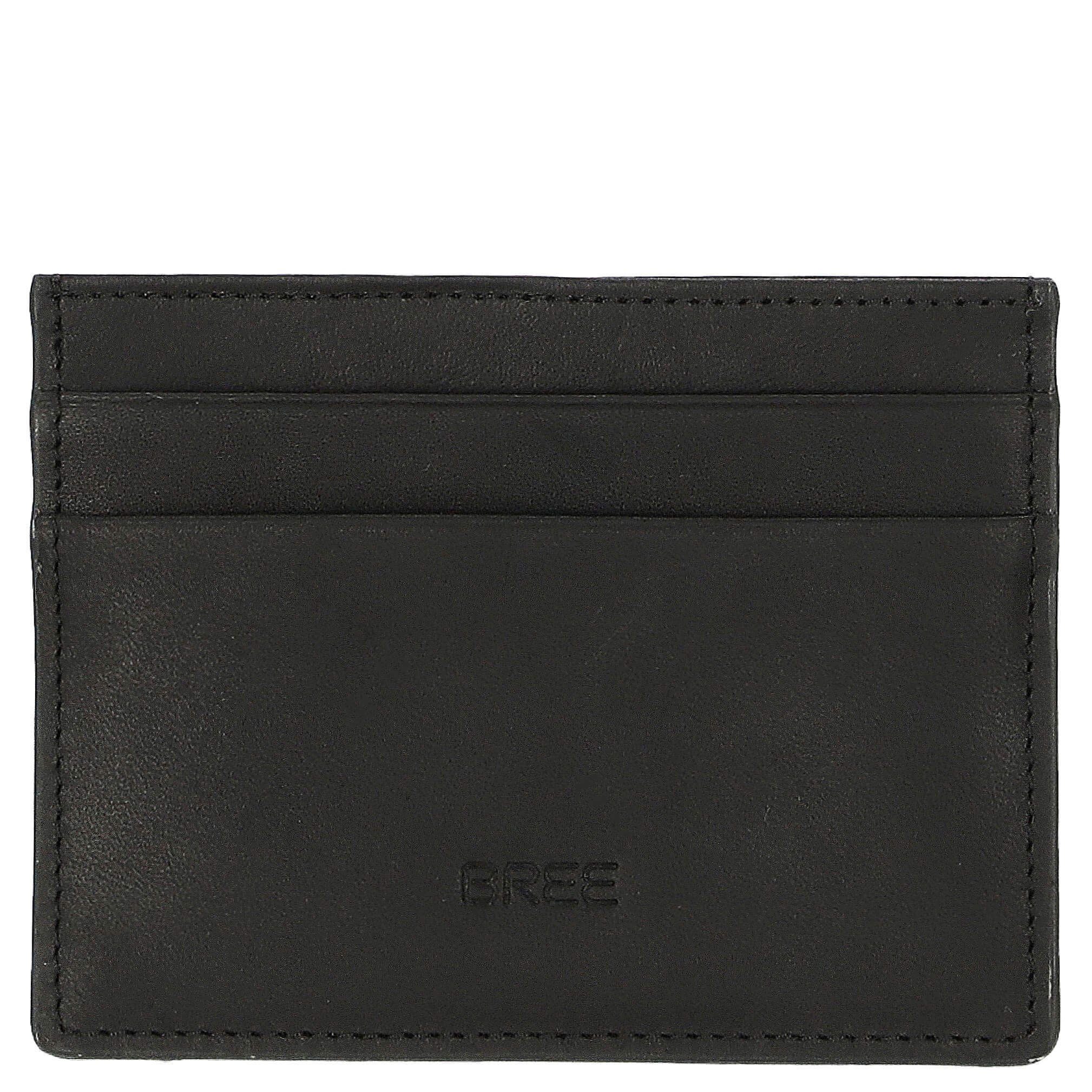 Kreditkartenetui 10 SLG (1-tlg) Geldbörse BREE black - cm 4cc Oxford RFID 139