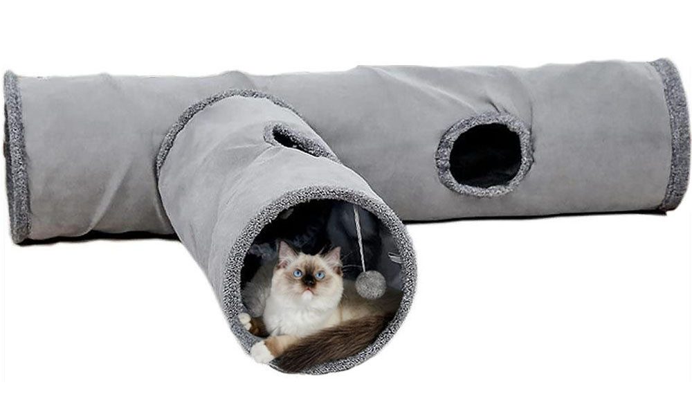 SURFOU Agility-Tunnel Faltbar Katzentunnel Katzenspielzeug mit günstig online kaufen