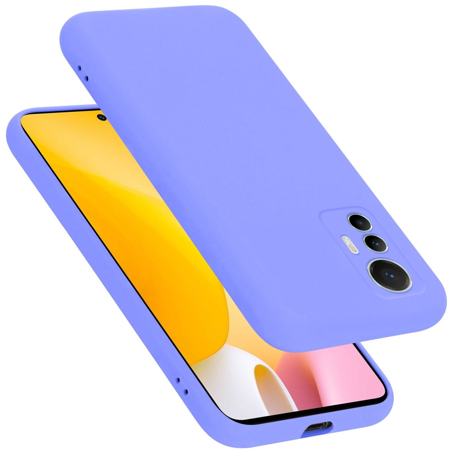 Cadorabo Handyhülle für Xiaomi 12 LITE Hülle Xiaomi 12 LITE, Flexible Hülle TPU Silikon Schutzhülle Back Cover Case