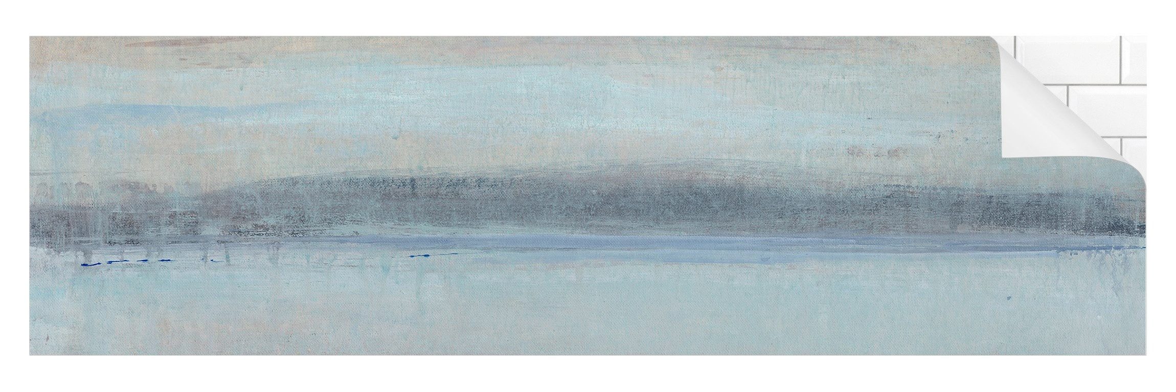 Bilderdepot24 Küchenrückwand blau dekor Abstrakt Aquarell günstig online kaufen