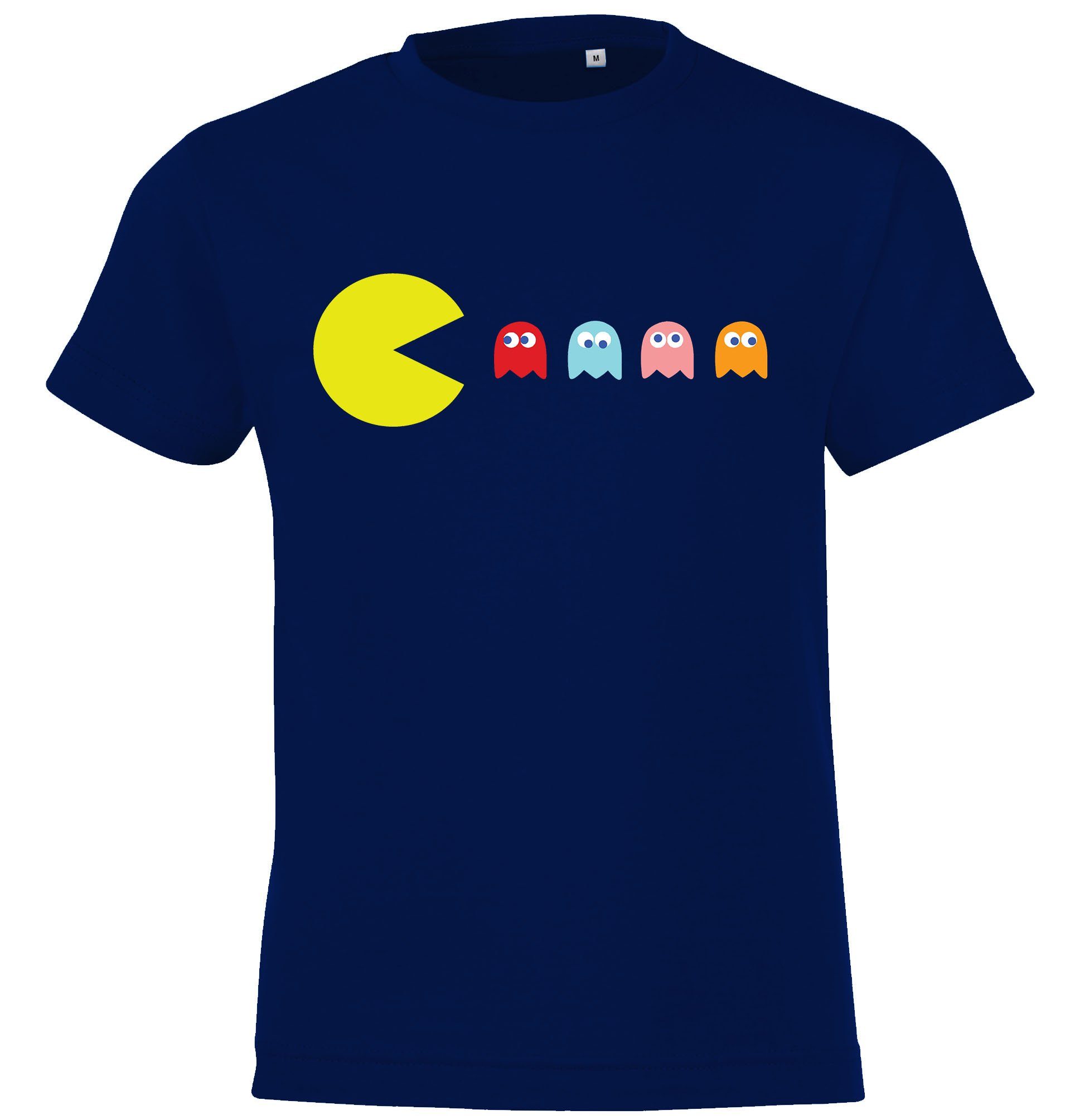 Youth Designz T-Shirt Vintage Gaming Kinder Shirt für Jungen und Mädchen mit trendigem Frontprint Navyblau