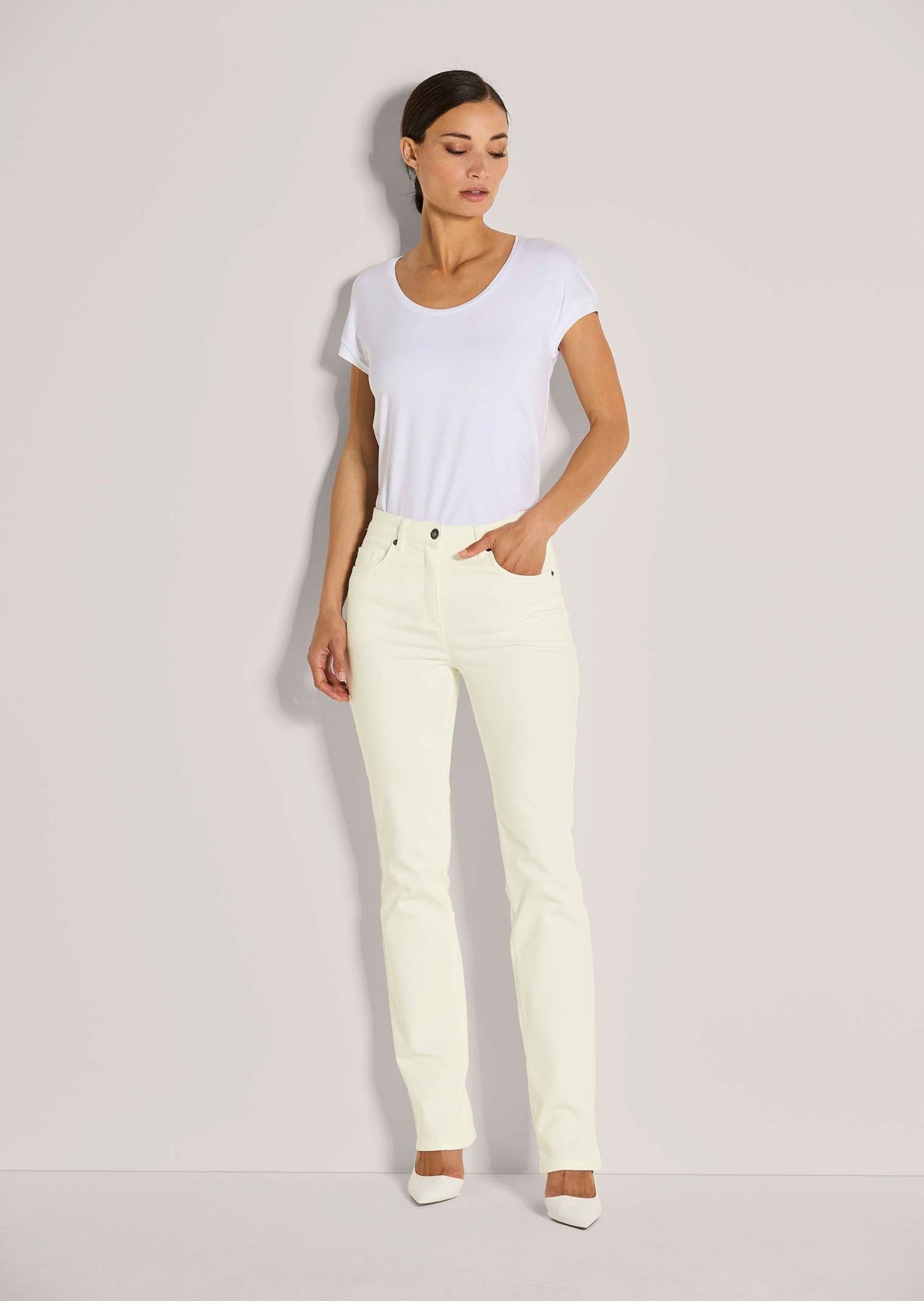 MADELEINE Gerade Jeans Gerade Five-Pocket-Jeans mit Stretch Lange Jeans mit günstig online kaufen