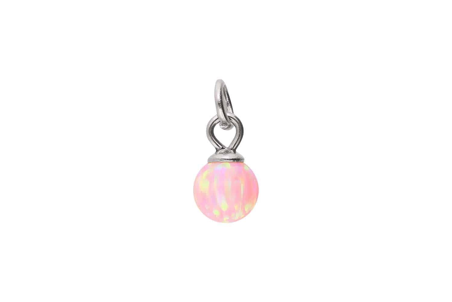 Piercing-Set Chirurgenstahl Anhänger für Clicker SYNTHETISCHER OPAL