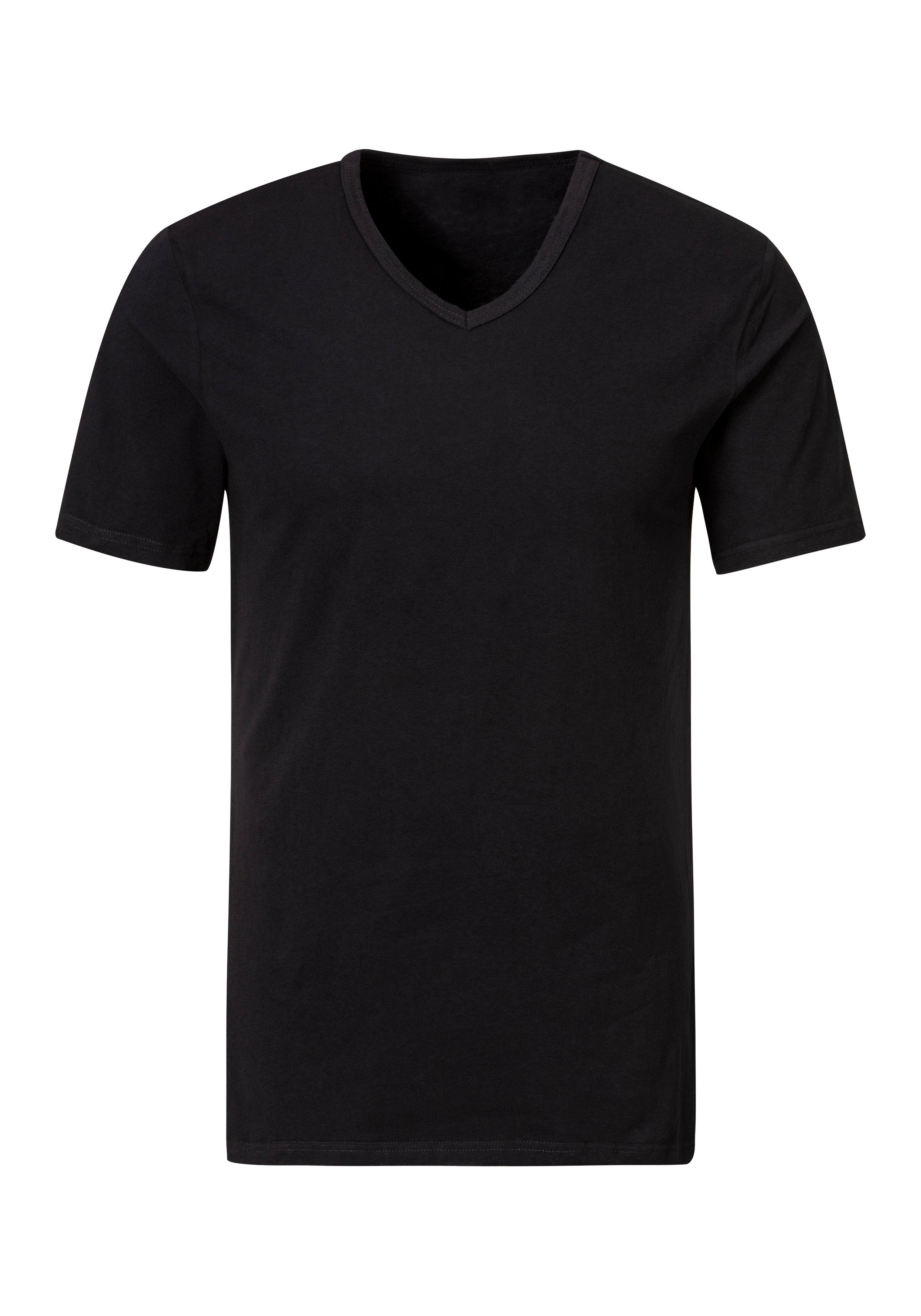 H.I.S Unterziehshirt (2-St) mit V-Ausschnitt und kleinem Logo, Unterhemd, T günstig online kaufen