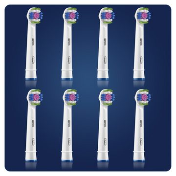 Oral-B Aufsteckbürsten 3D White CleanMaximizer - 8er Pack (FFU) - weiß