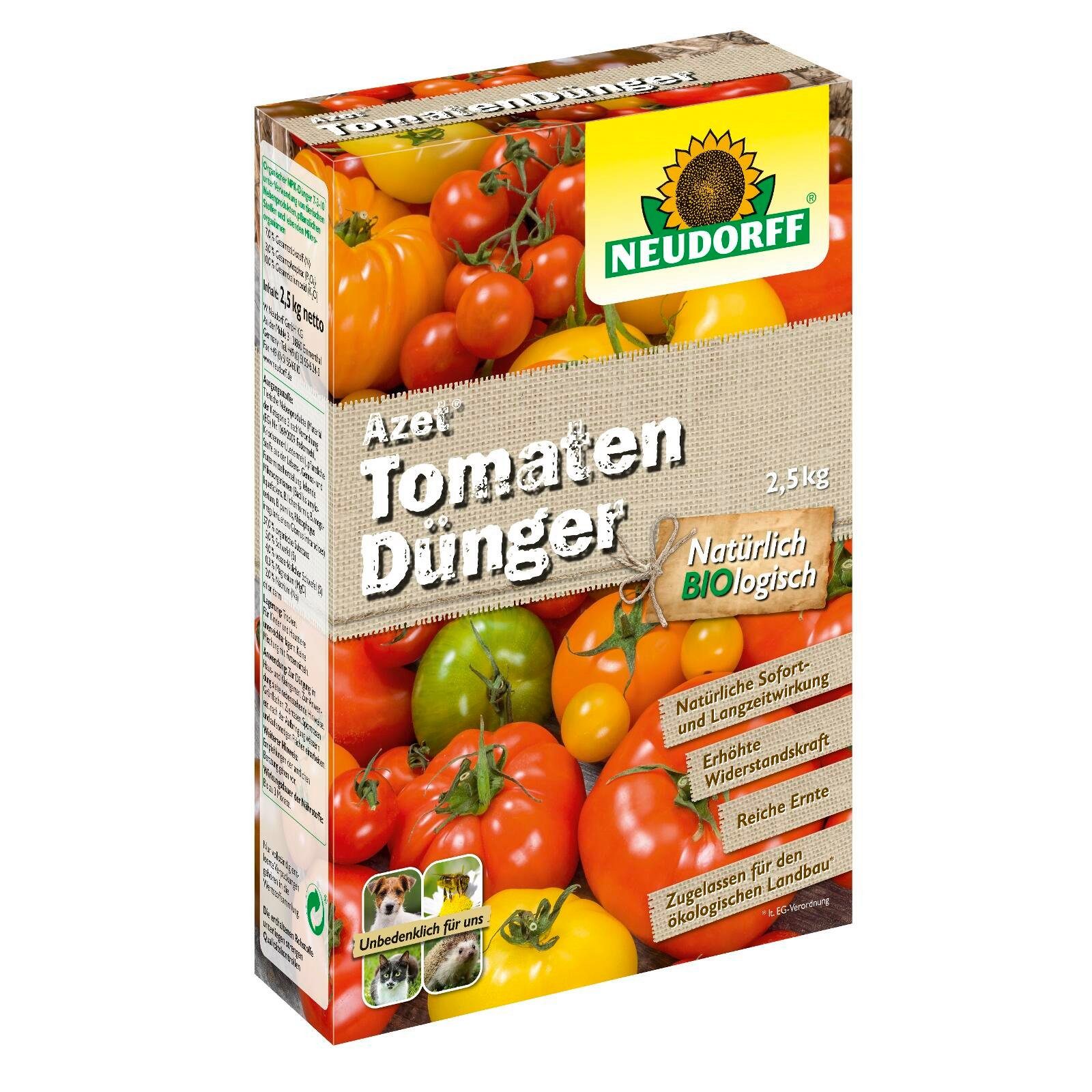 Neudorff Tomatendünger Azet TomatenDünger - 2,5 kg
