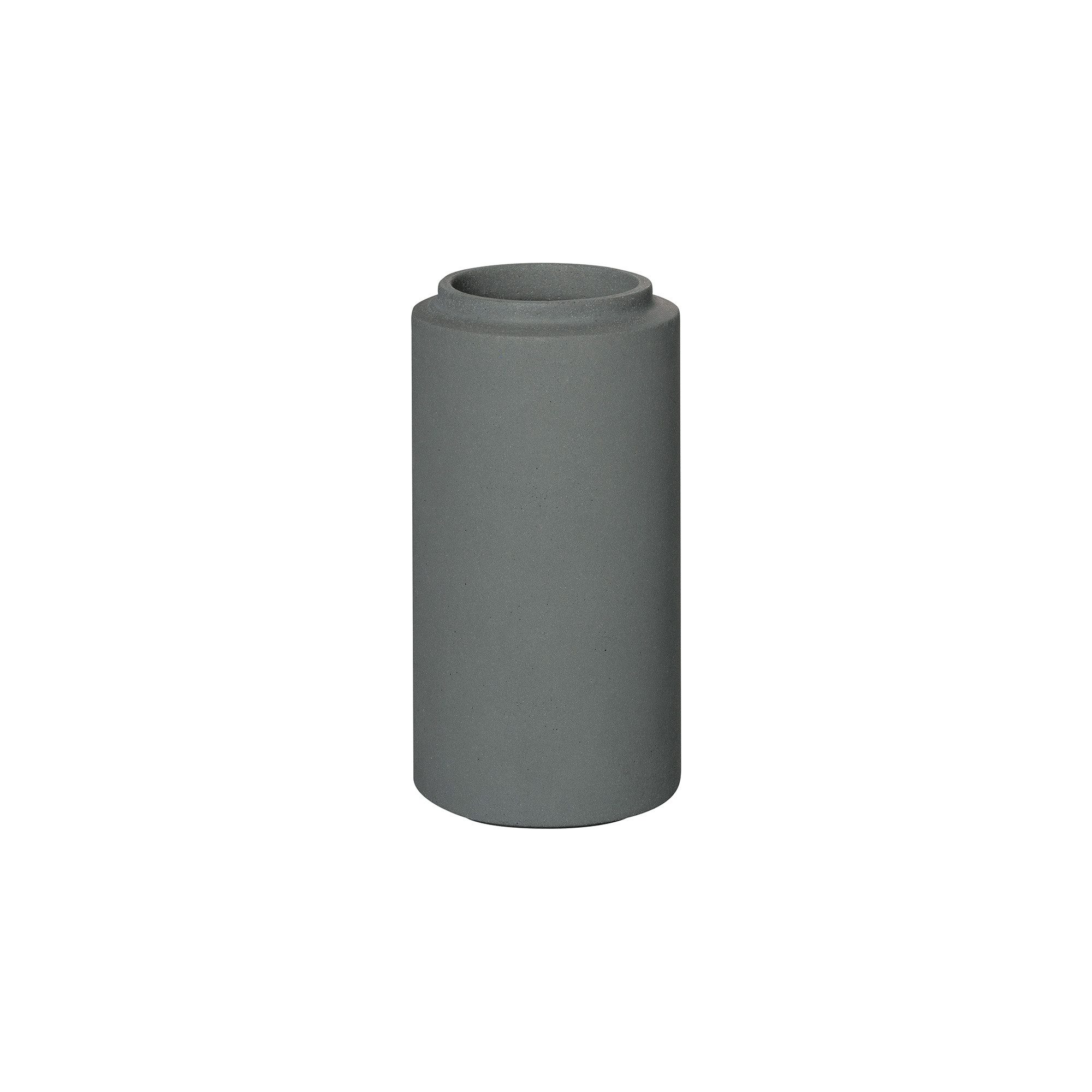 blomus Zahnputzbecher -CRETO- Beton Bad Becher: Minimalistisches Design, robust und elegant, Vielfältig, Robust, Platzsparend, Wasserabweisend, Sicherer Stand