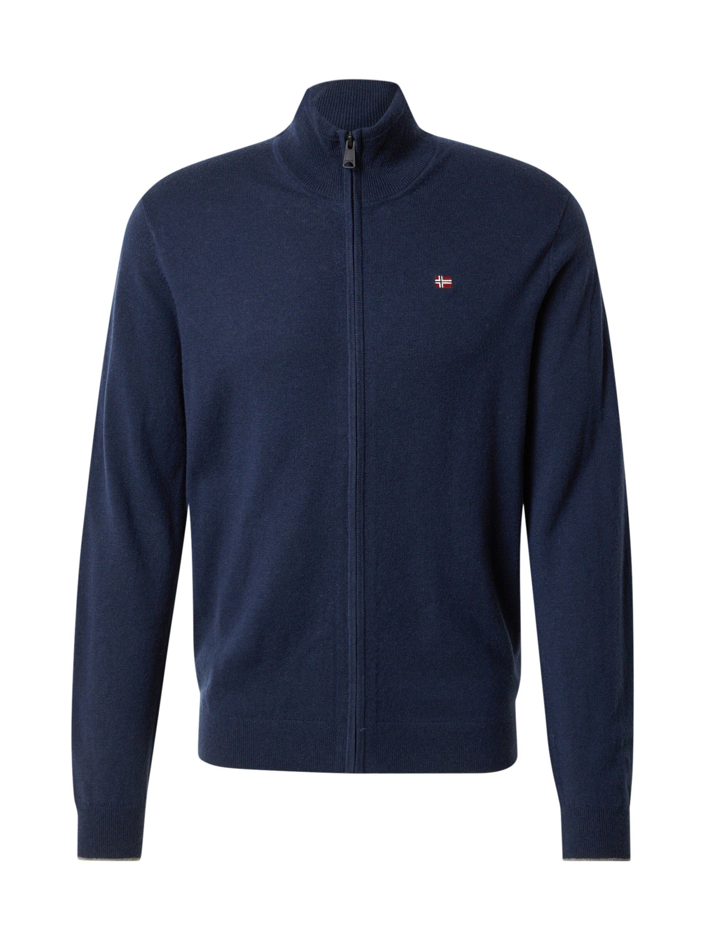 Napapijri Strickjacke DAMAVAND (1-tlg) Stickerei
