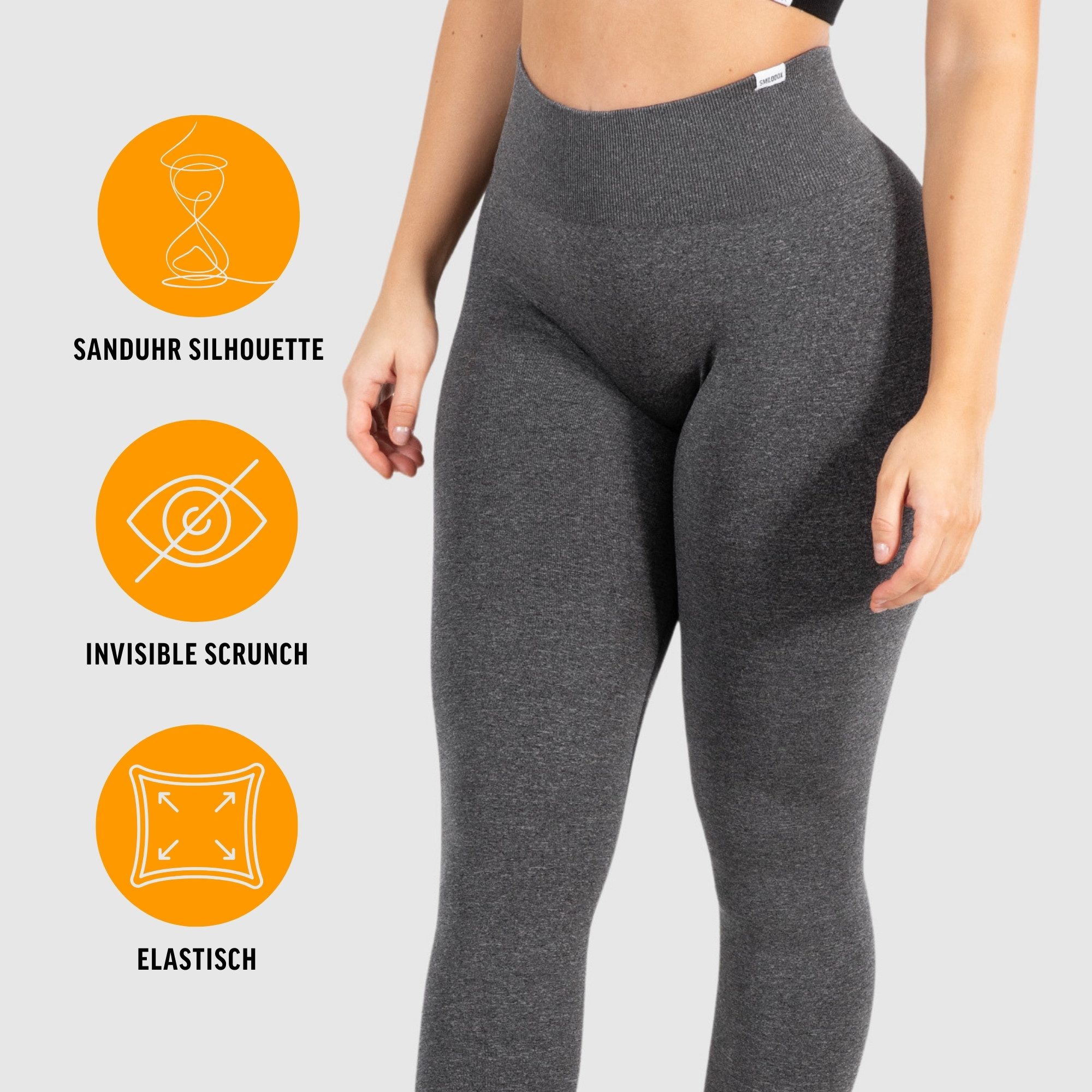 Smilodox Leggings Amaze Pro mit Scrunch-Effekt, High Waist V-Shape Sport & günstig online kaufen