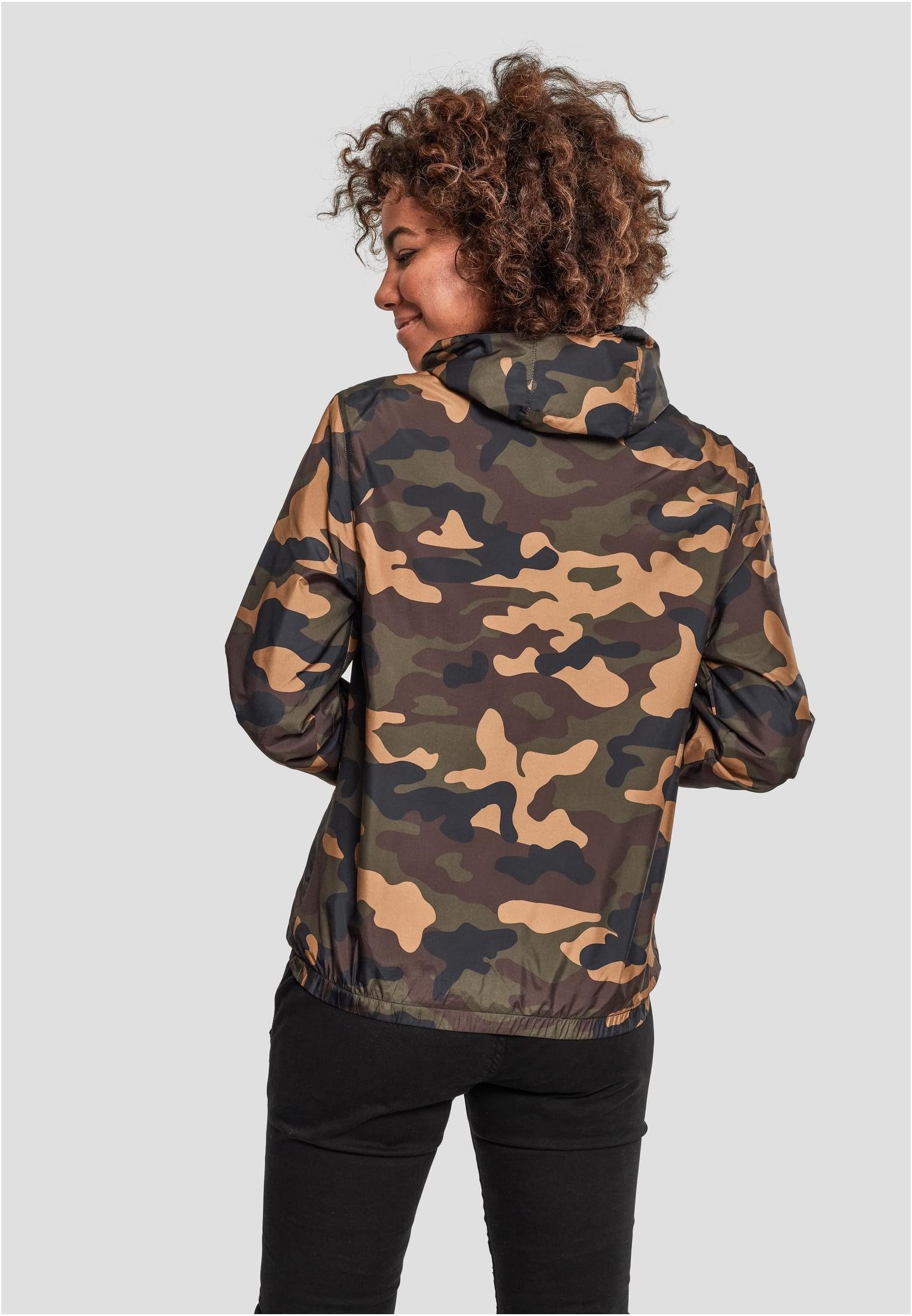 Ladies Jacket woodcamo Damen Pull Outdoorjacke URBAN (1-St) CLASSICS Camo Over