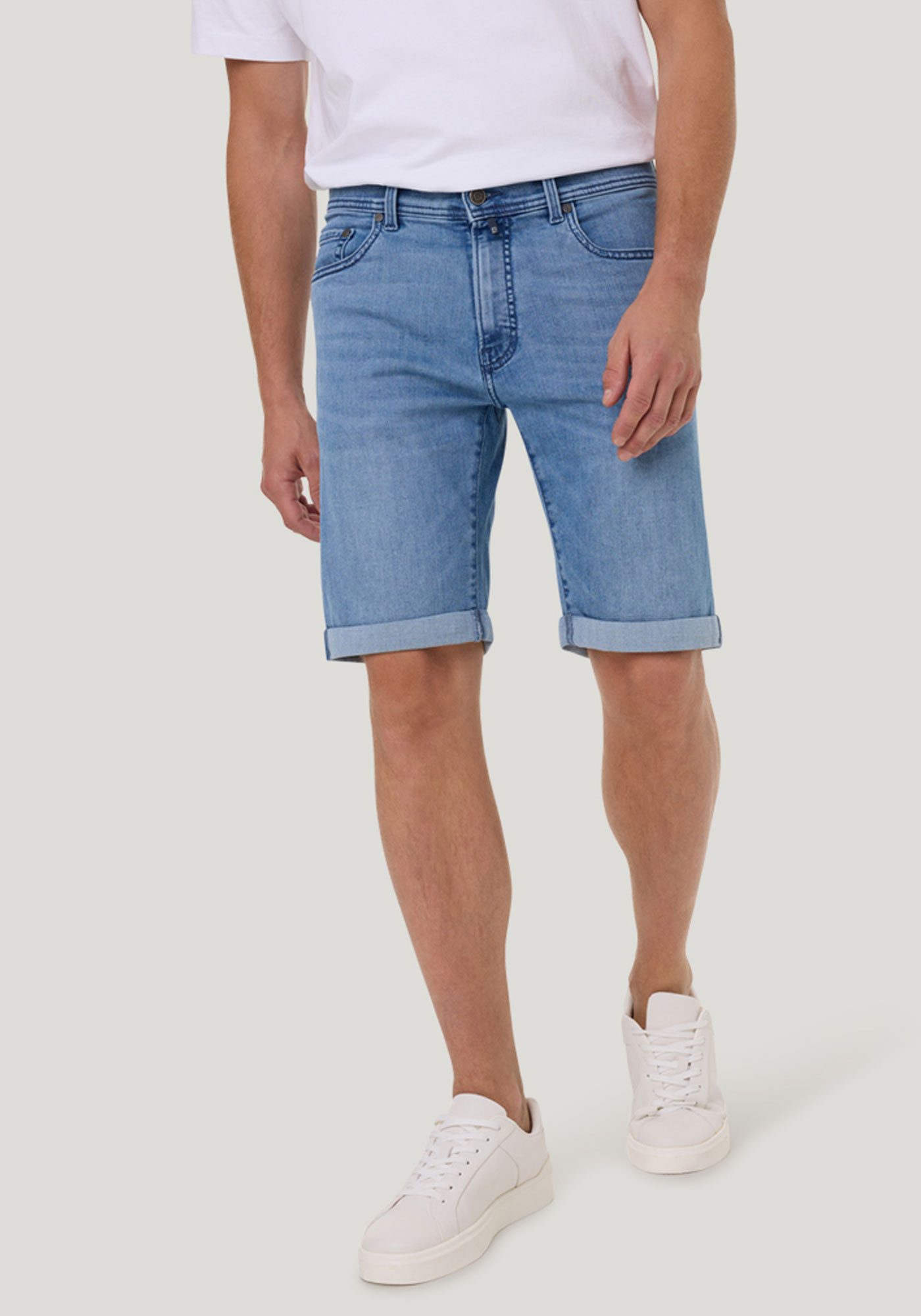 Pierre Cardin Jeansshorts PC-Sisteron Regular Fit Stretch-Denim, elastisch günstig online kaufen