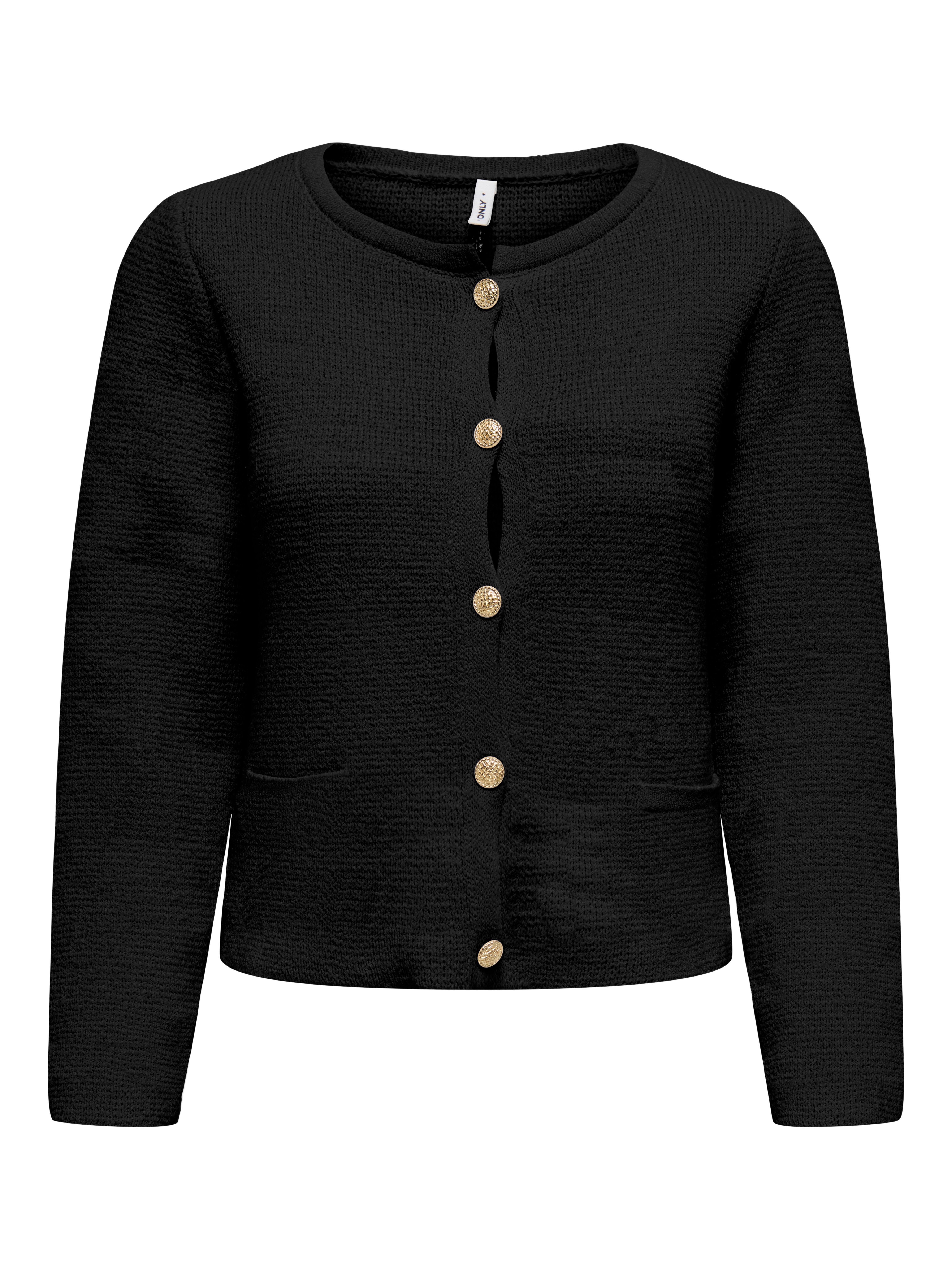 ONLY Strickjacke ONLLAURA LIFE LS O-NECK günstig online kaufen