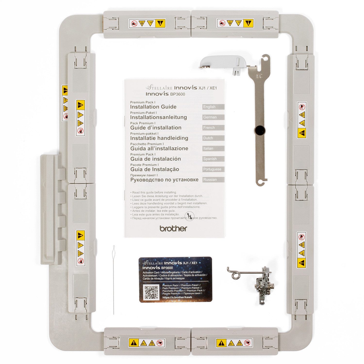 Brother Nähmaschine Premium Upgrade Kit für XE1/XJ1