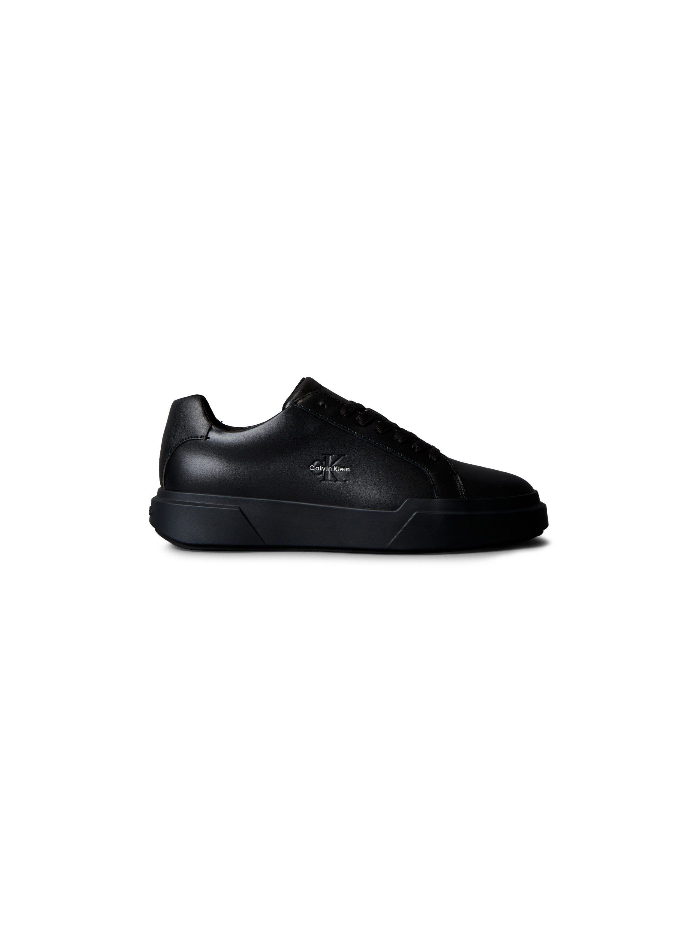 Calvin Klein Jeans CHUNKY CUPSOLE LACEUP LTH Sneaker Freizeitschuh, Halbschuh, Schnürer mit CK-Logoprägung – Bild 4 von 5