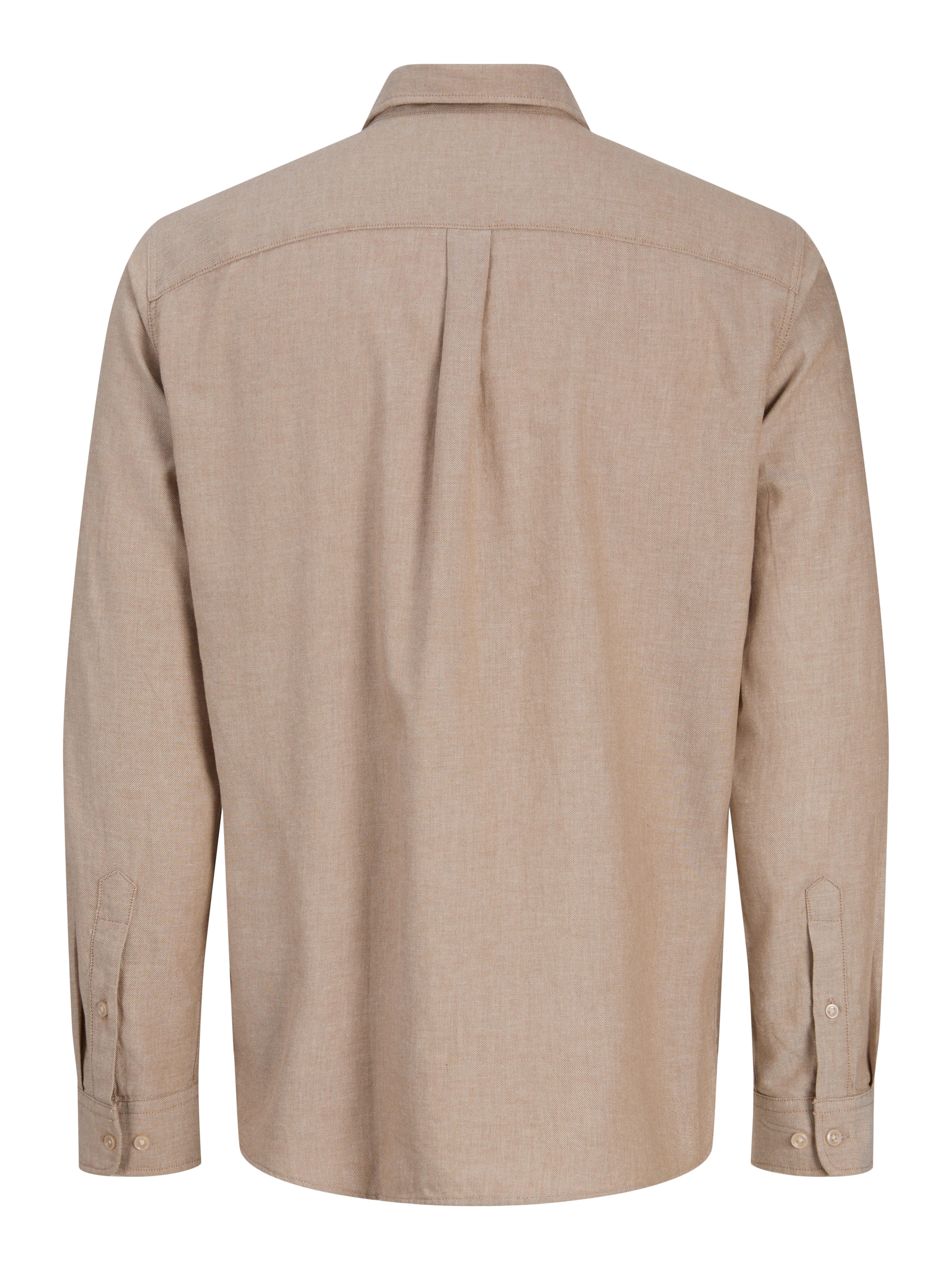 Jack & Jones Junior Langarmhemd JJEFIELD MELANGE SHIRT LS JNR Baumwolle, regular fit – Bild 2 von 2