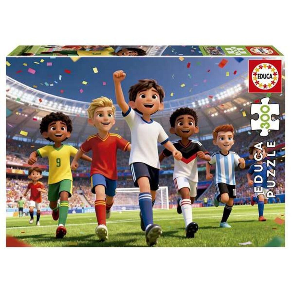 Educa Puzzle Puzzle Fussball 300 Stücke, Puzzleteile