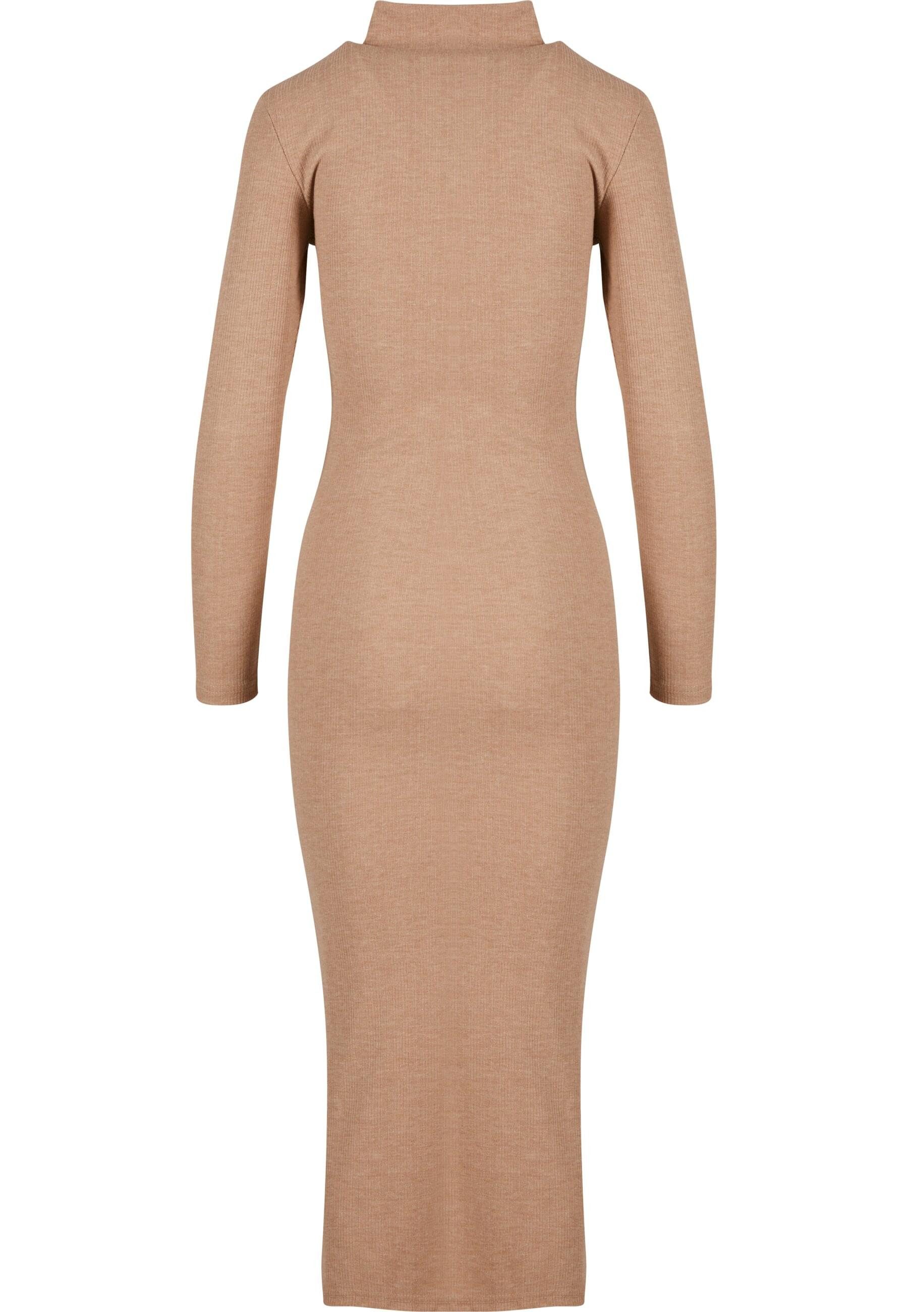 URBAN CLASSICS Shirtkleid Urban Classics Ladies Rib Longlseeve Mockneck Dre günstig online kaufen