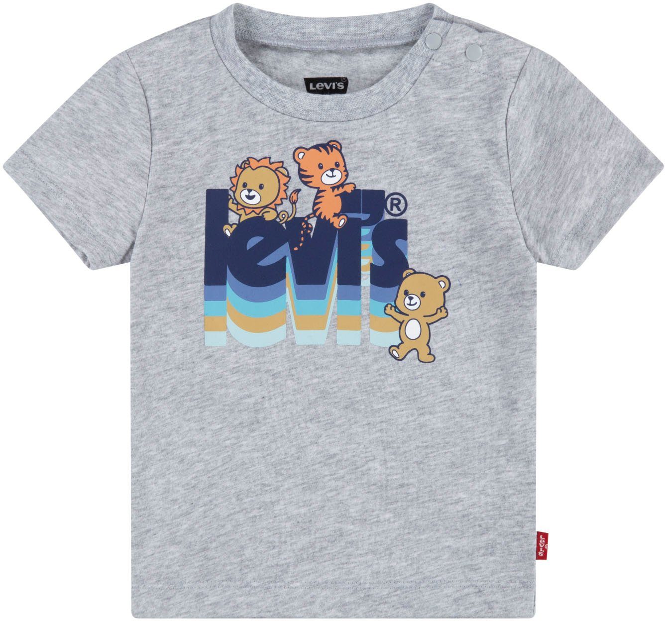 Levi's® Kids Print-Shirt LVB 70'S CRITTERS POSTER LOGO for Baby BOYS | T-Shirts