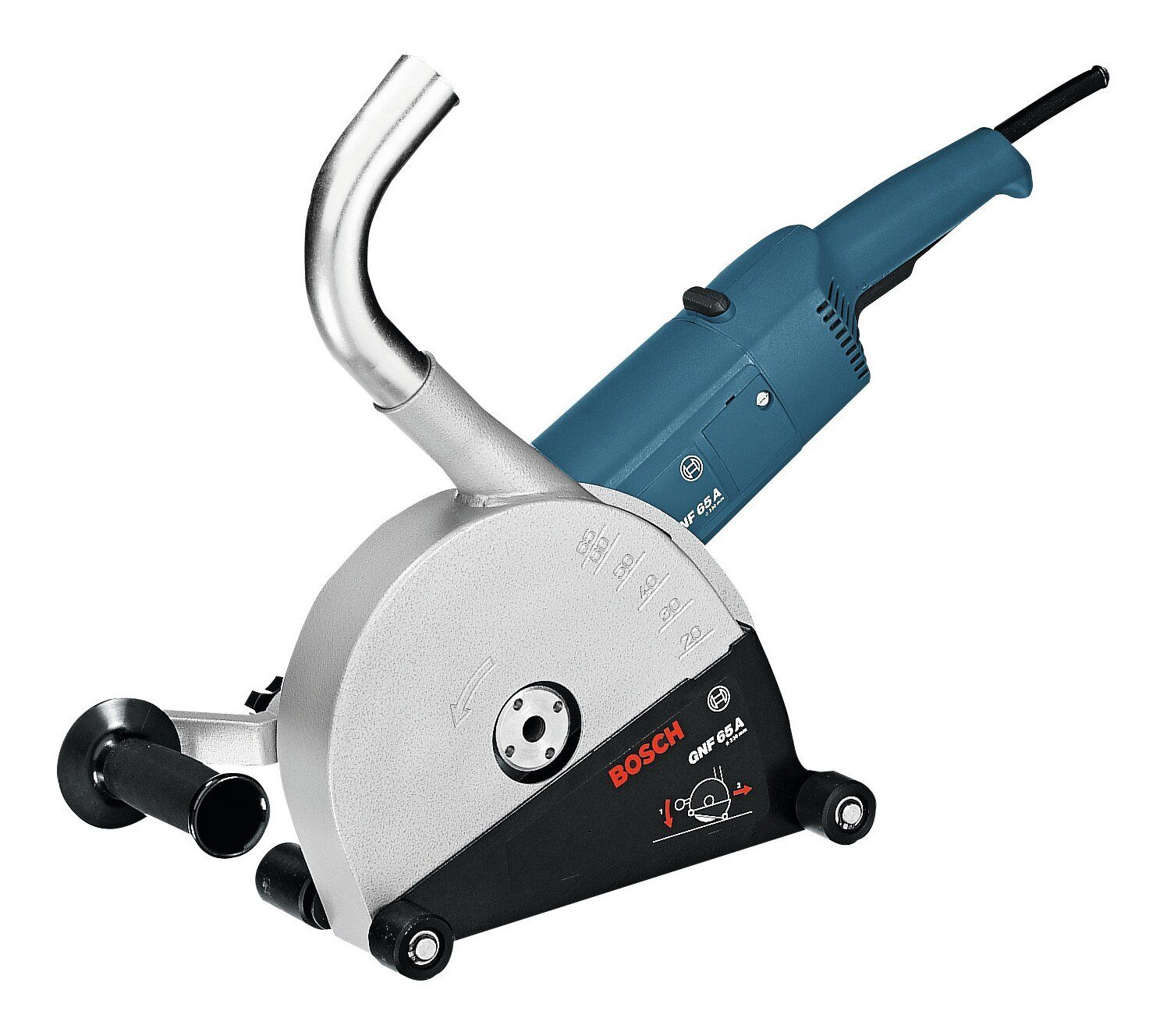 Bosch Professional Mauernutfräse GNF 65 A, Im Handwerkerkoffer