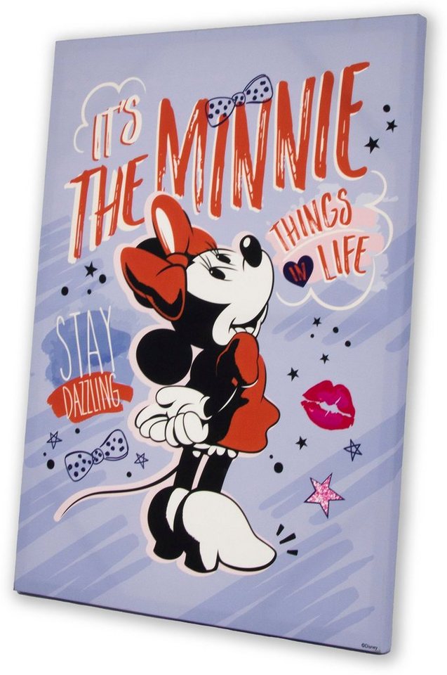 Disney Leinwandbild »Minnie Stay Dancing«, (1 Stück)-HomeTrends