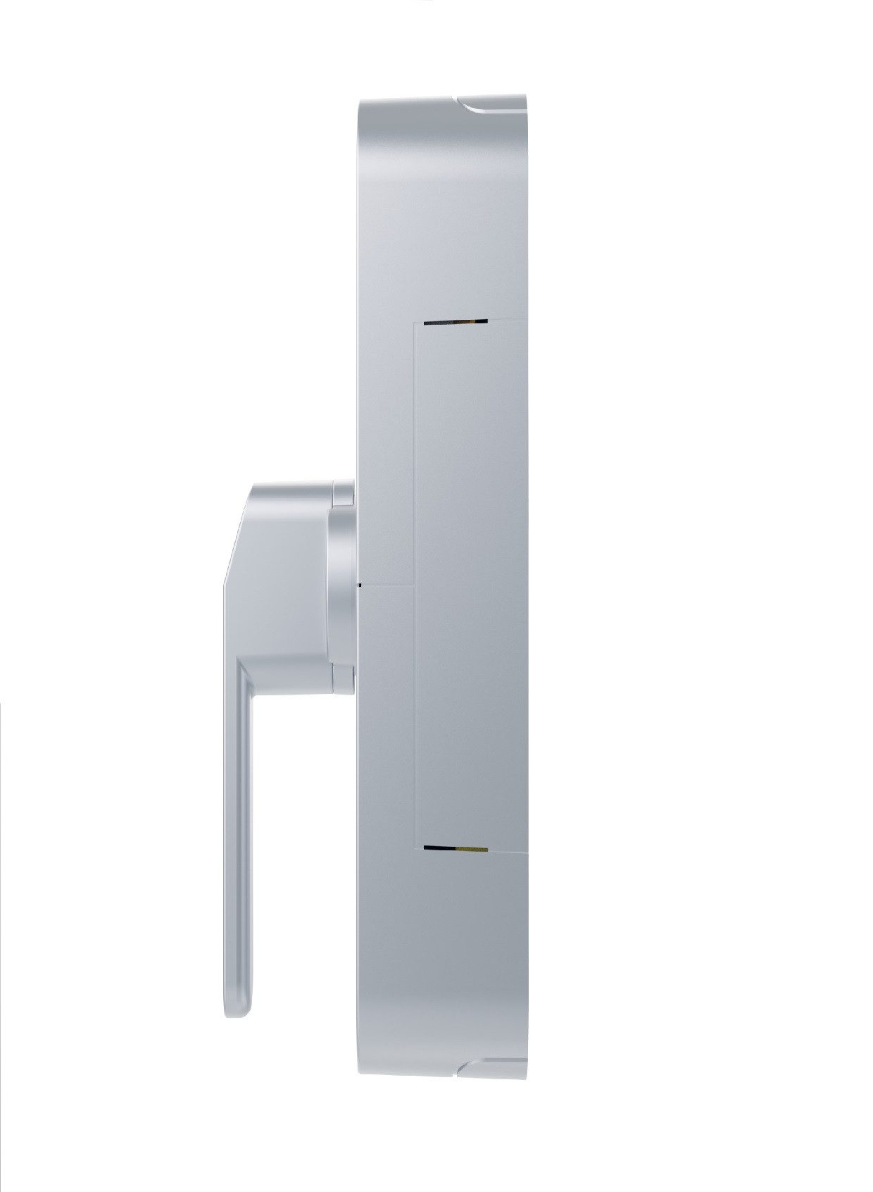 ABUS Alarmfenstergriff WINTECTO™ One -Smarter Terrassentür Fensterantrieb FCA4100 vs. Silber, verschiedenschließend, Alarmfunktion, einfache Montage ohne Bohren – Bild 4 von 5