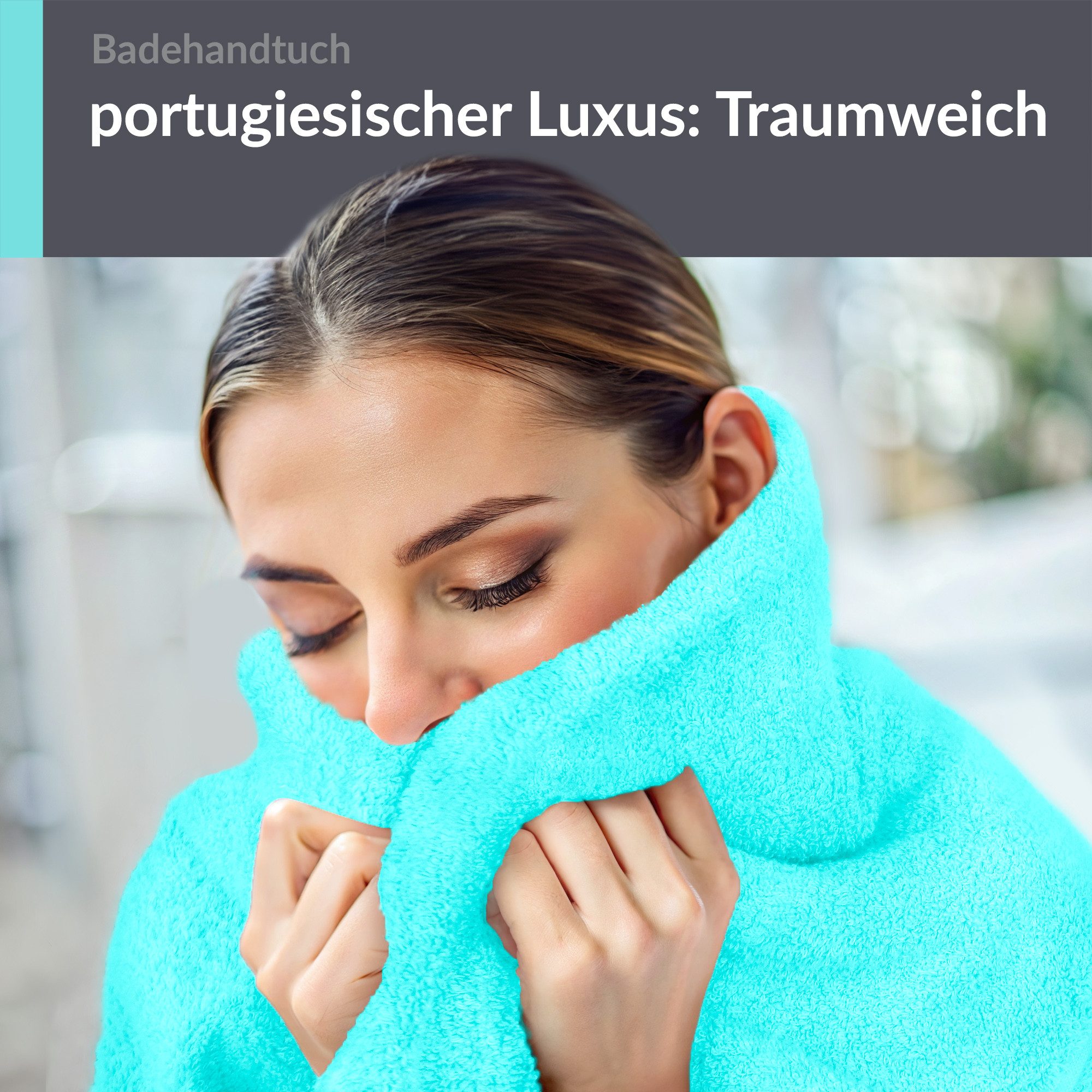 Lashuma Badetuch - Badehandtuch Linz, Frottee günstig online kaufen