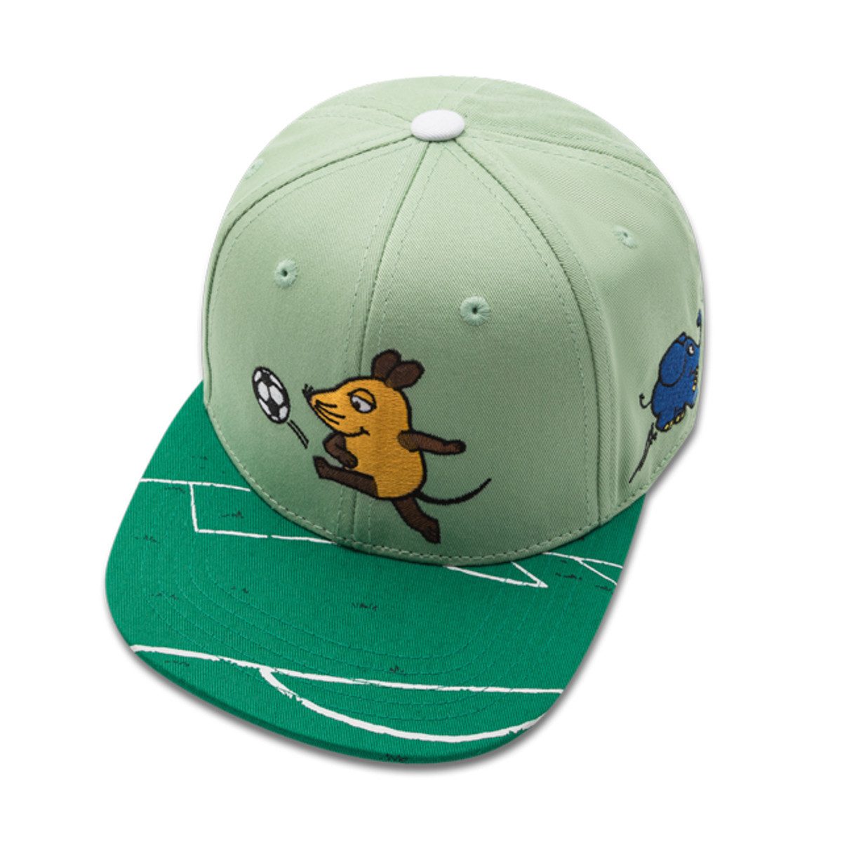 koaa Snapback Cap koaa Die Maus "Fußball" Snapback Cap (Basecap, Snapback Cap)