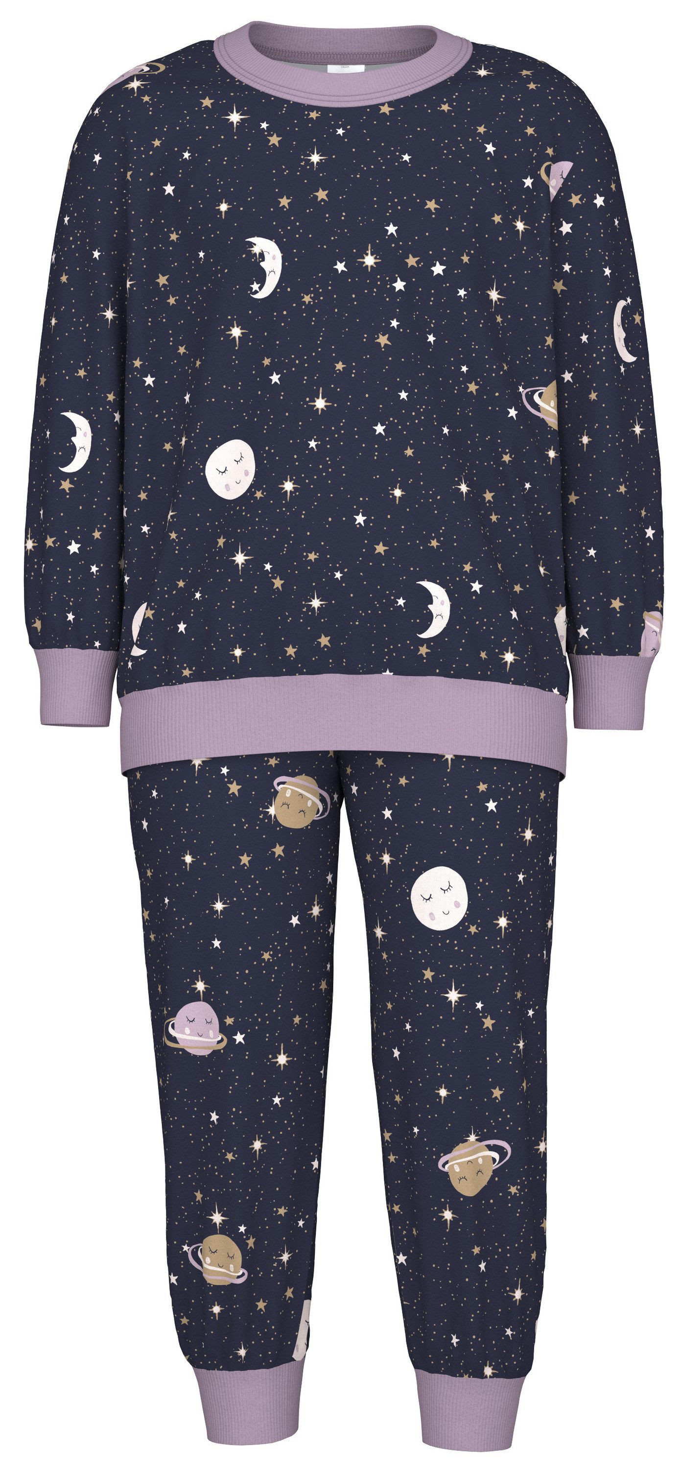 CALIDA Pyjama Universe Kinder (2 tlg) weich, elastisch und bequem