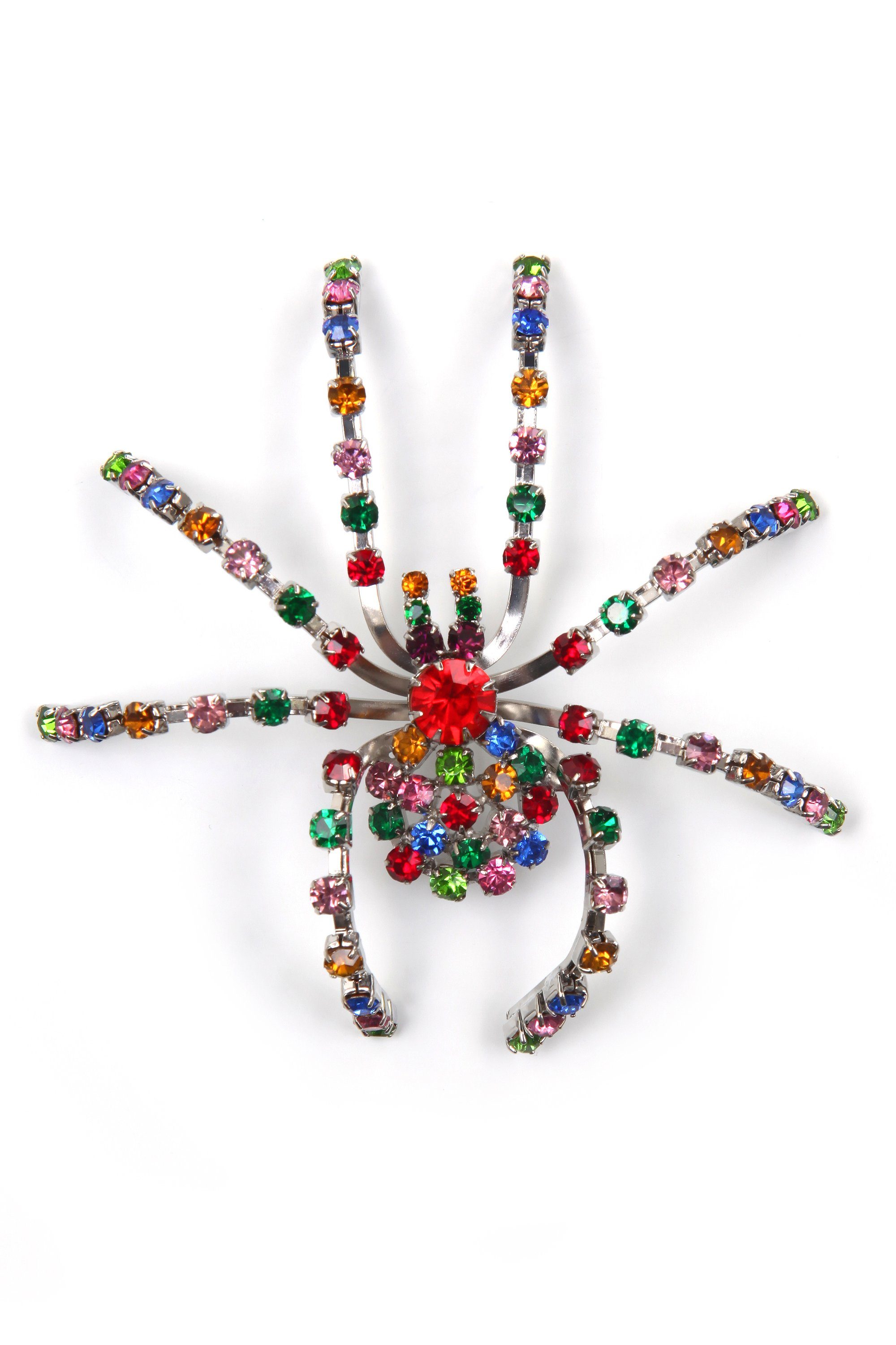 COLLEZIONE ALESSANDRO Brosche Thekla, mit Glassteinen