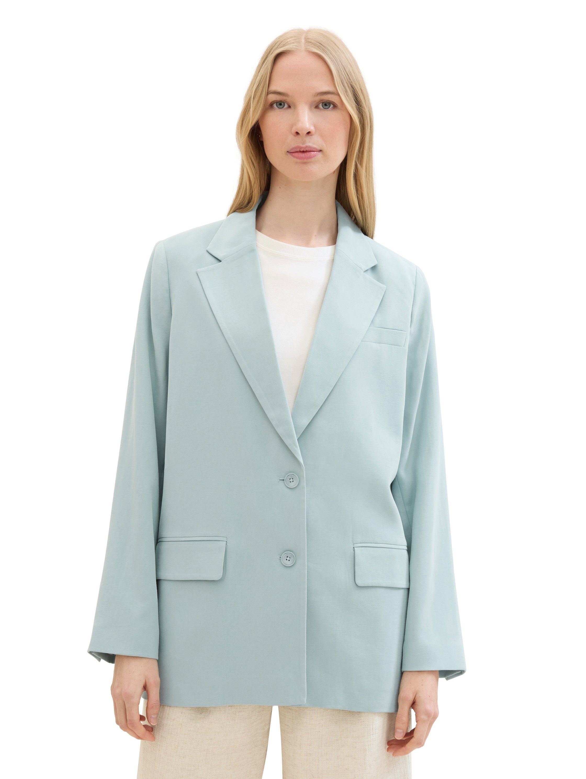 TOM TAILOR Longblazer mit Pattentaschen