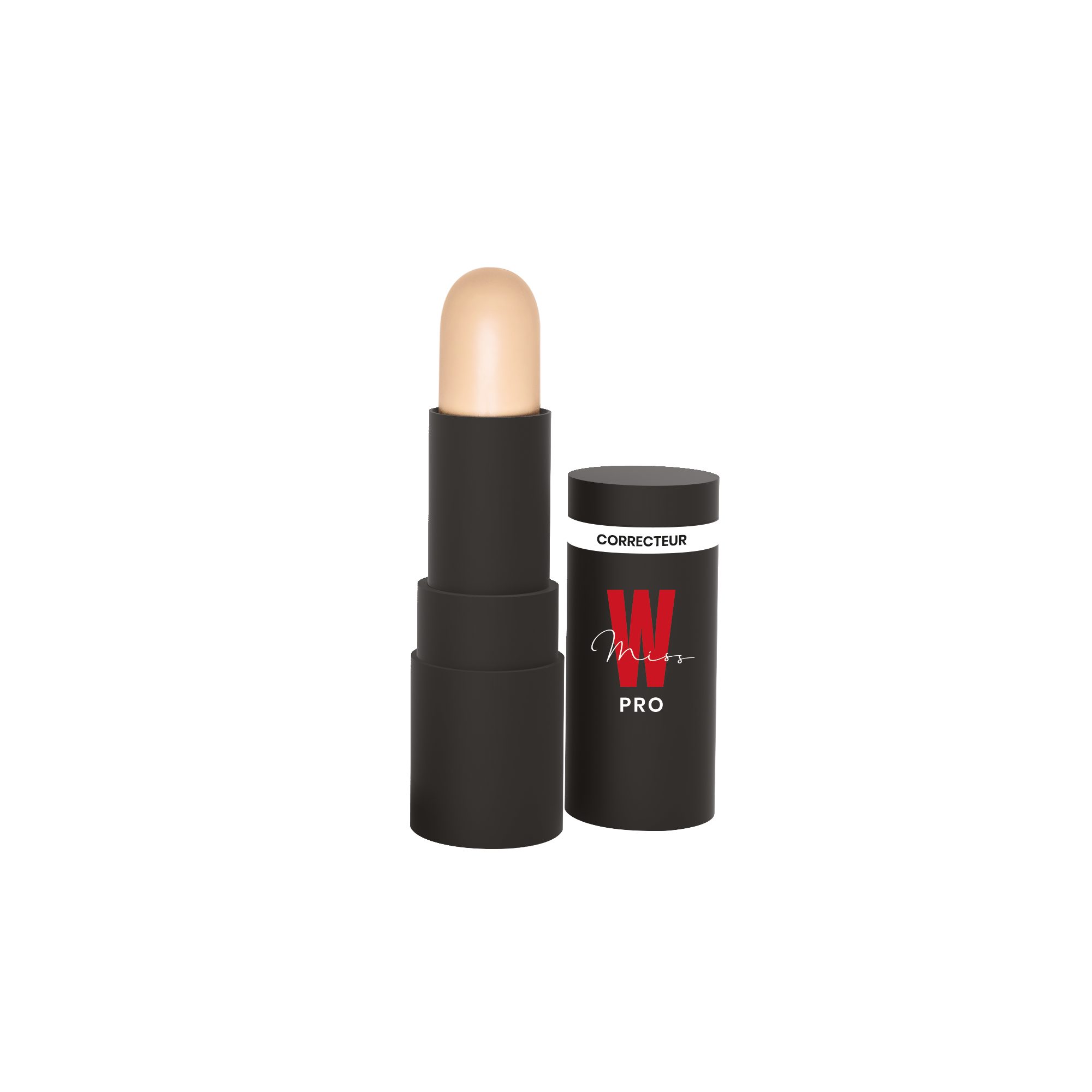Miss W Pro Concealer Feuchtigkeitsspendendes Pflegeprodukt mit Bio-Inhaltsstoffen, Bio-Pflege mit Squalan und Shea Butter für intensive Feuchtigkeit