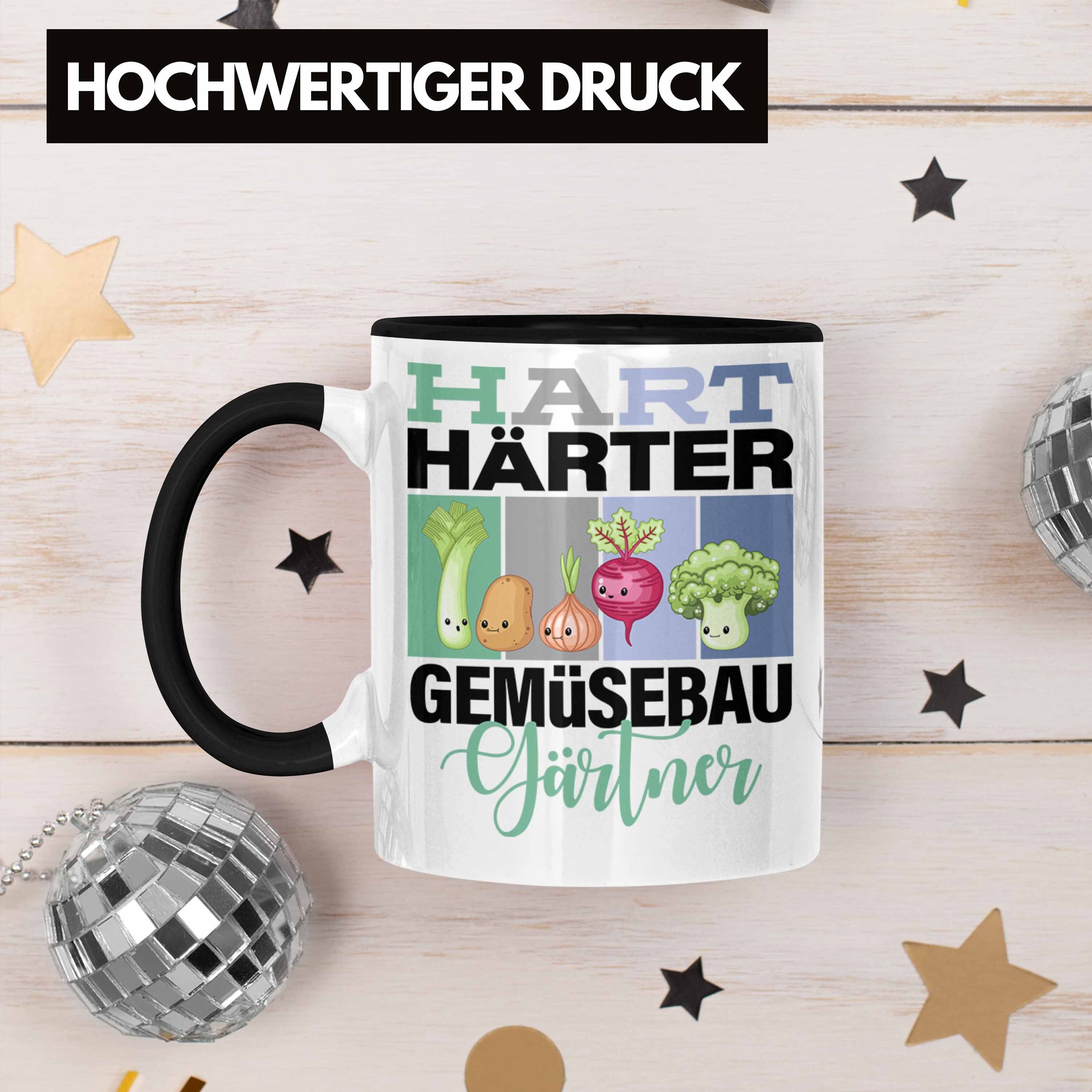 "Hart Gemüsebaugärtner Trendation Spruch Schwarz Härter Tasse Lustige für Ge Geschenkidee Tasse
