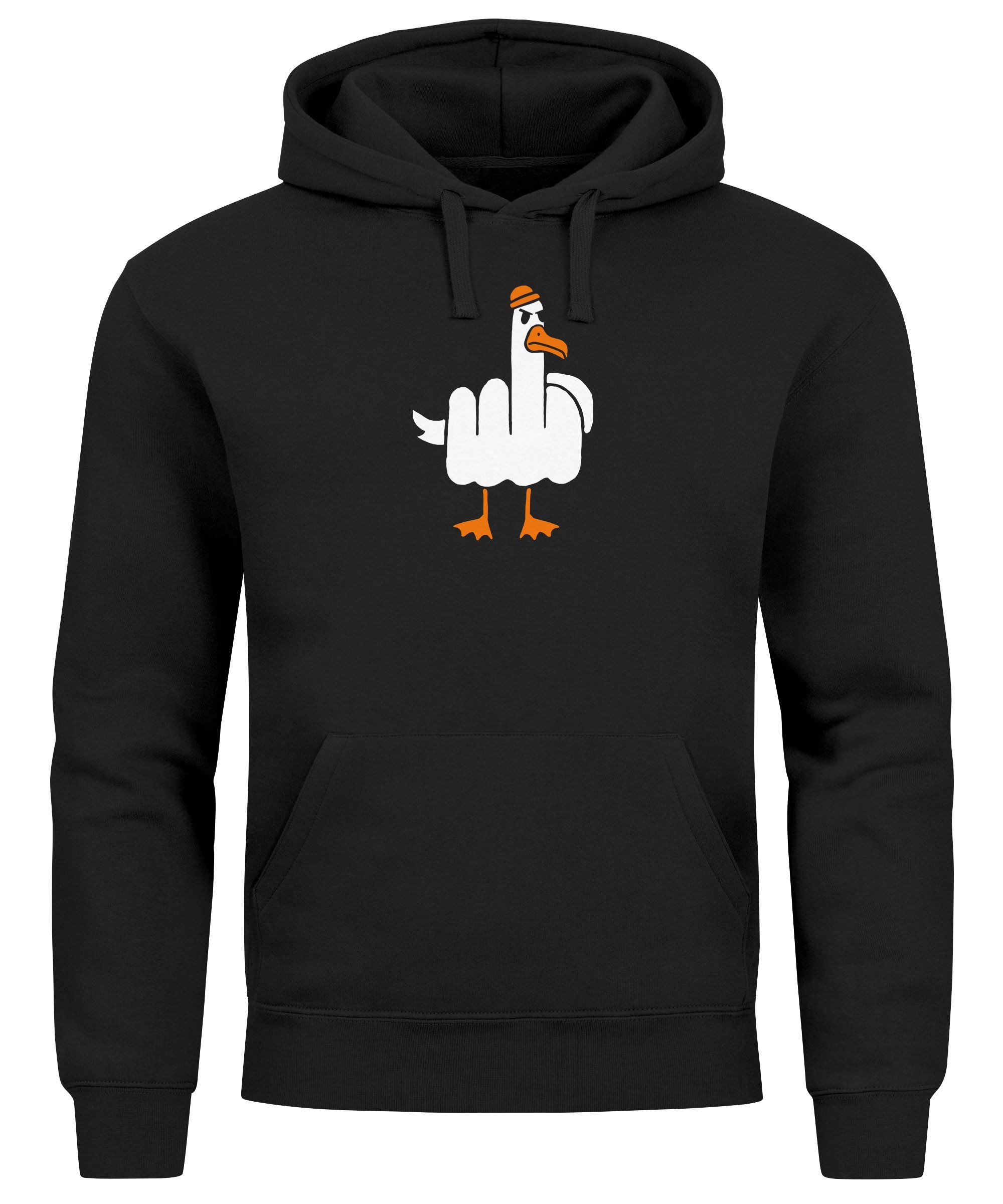 MoonWorks Hoodie Hoodie Herren Bedruckt Möve günstig online kaufen