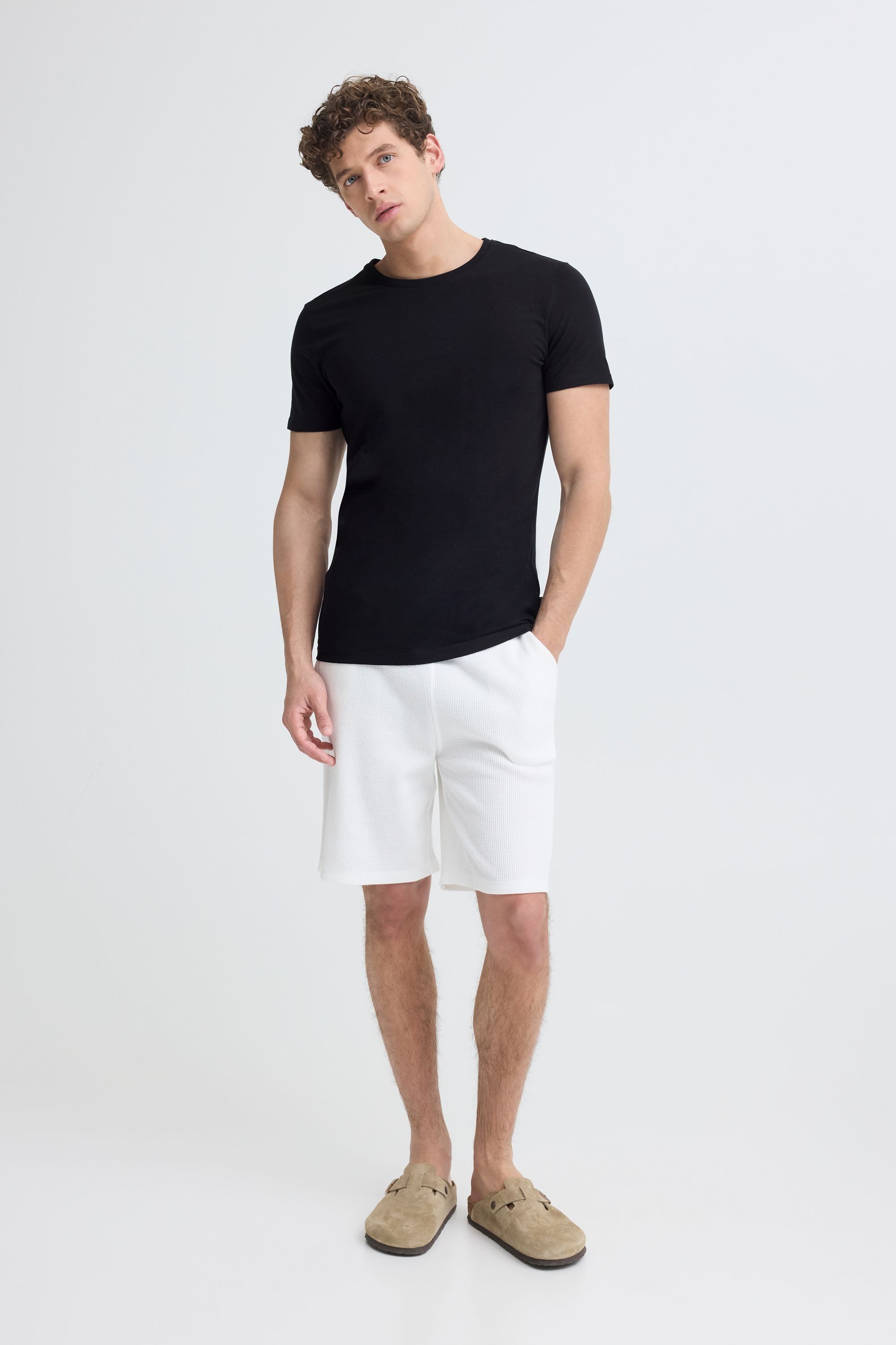 Casual Friday T-Shirt CFDavide (2-tlg) 2er Pack Basic T-Shirt - Slim Fit