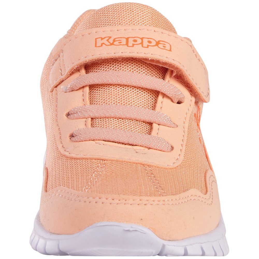 Kappa Sneaker mit besonders papaya-coral leichter Sohle