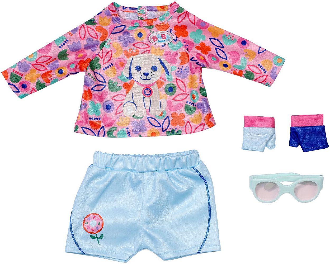Baby Born Puppenkleidung Fahrrad-Outfit, 43cm