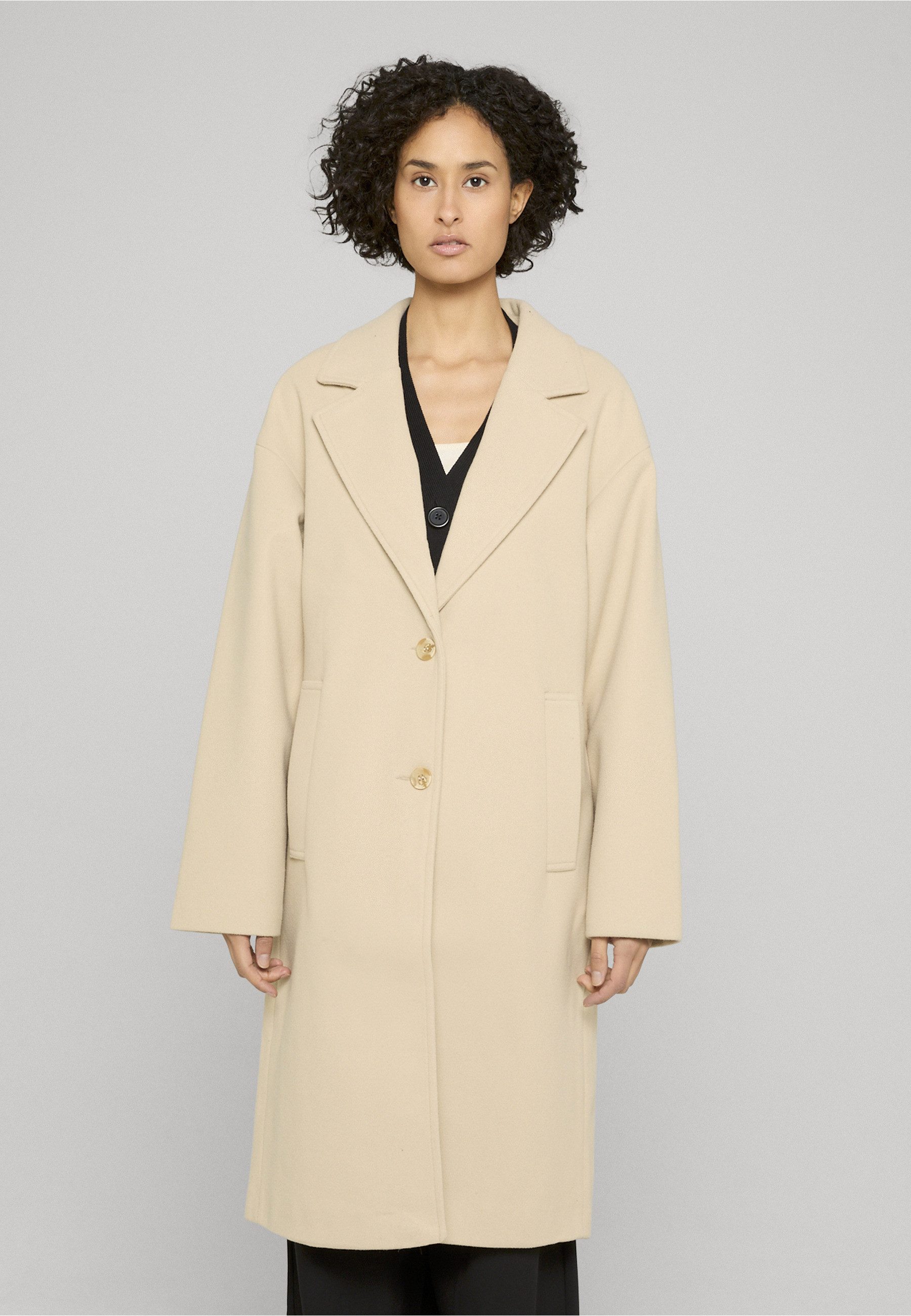 URBAN CLASSICS Winterjacke Urban Classics Damen Ladies Oversized Long Coat (1-St)