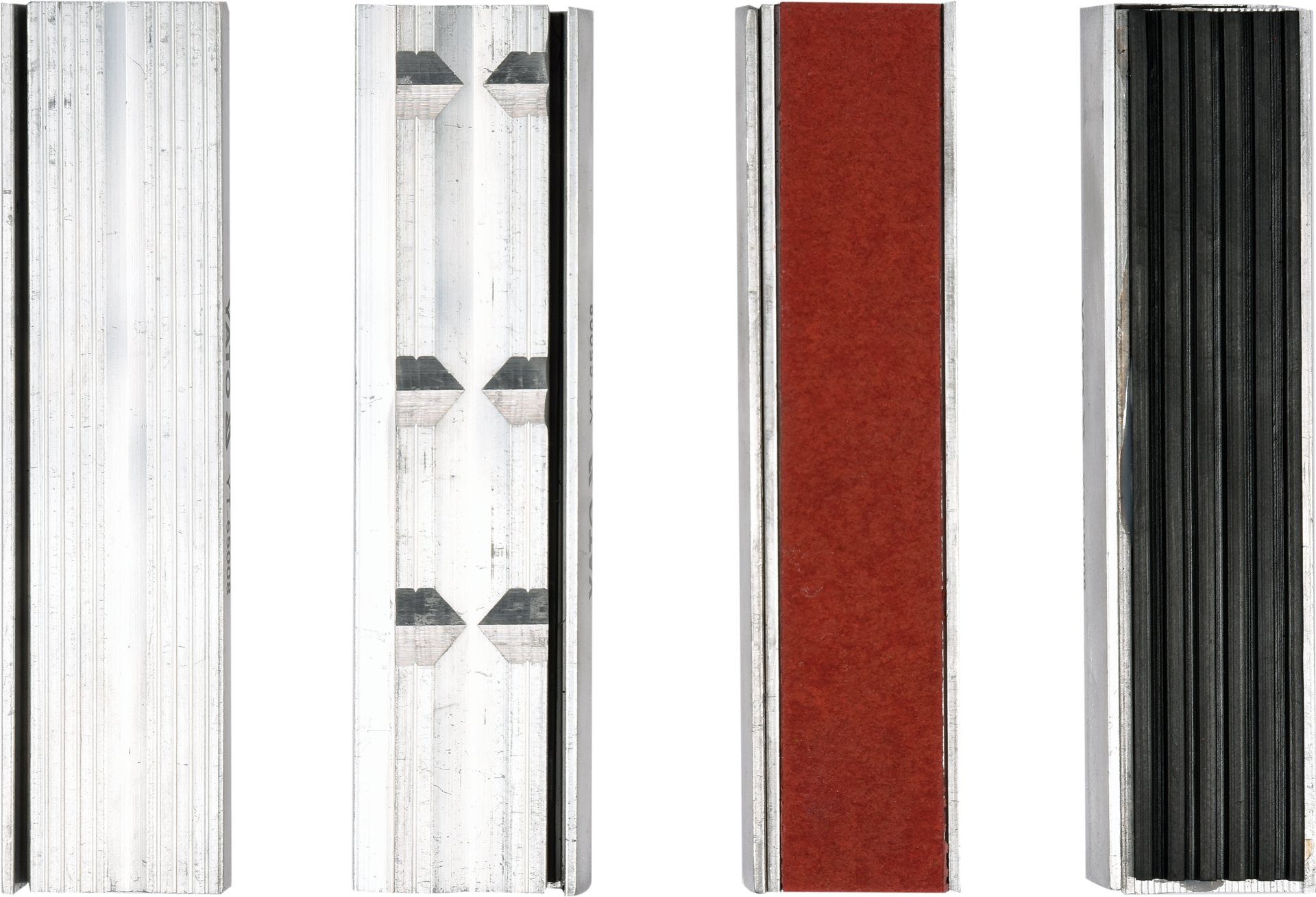 Yato Schraubstock Austauschbacken-Set für Schraubstöcke 125 mm