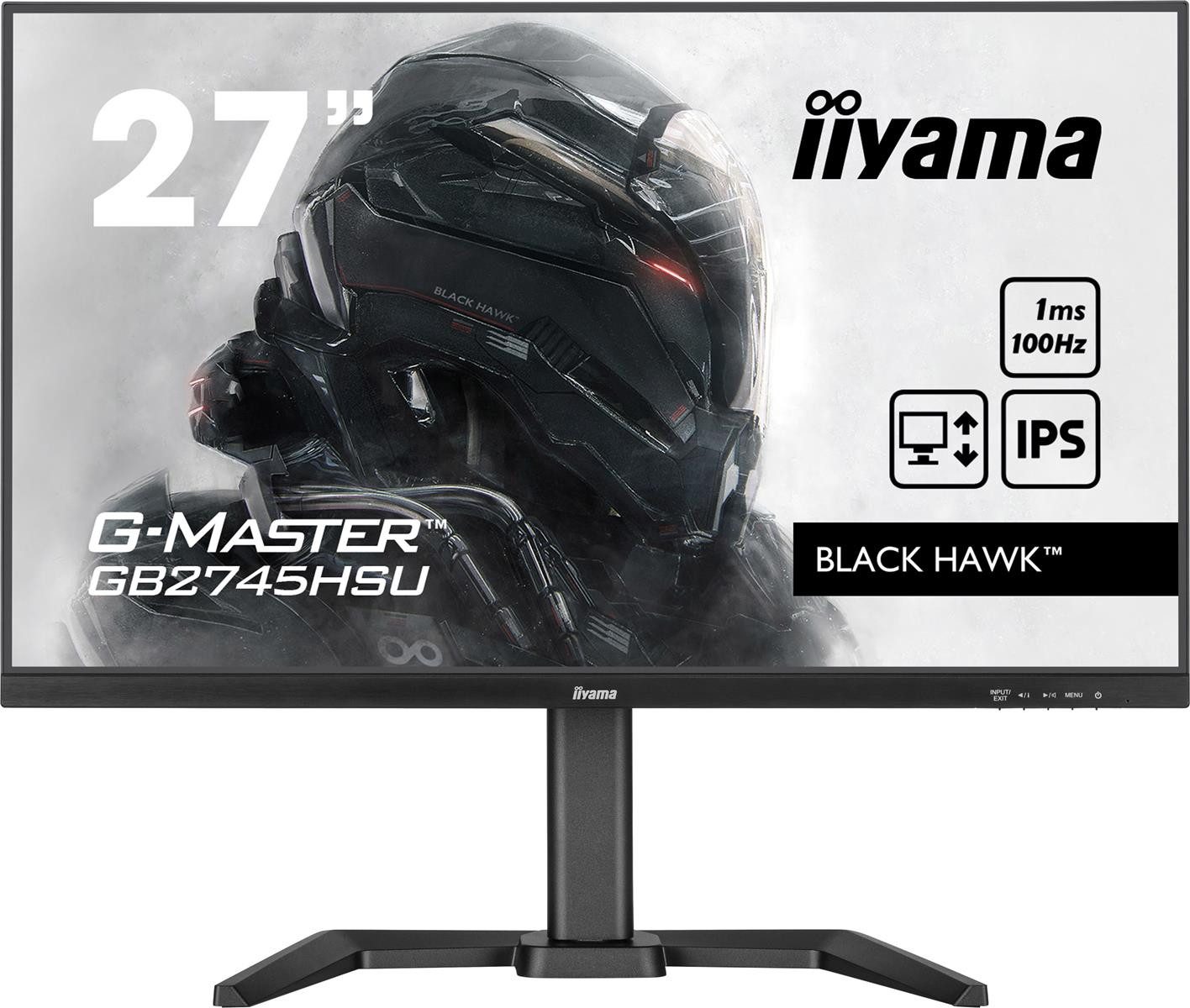 Iiyama iiyama G-MASTER GB2745HSU-B2 (27) Neuware mit beschädigter Verpackung LED-Monitor (1920x1080 px, FHD, 1 ms Reaktionszeit, 100 Hz, IPS)
