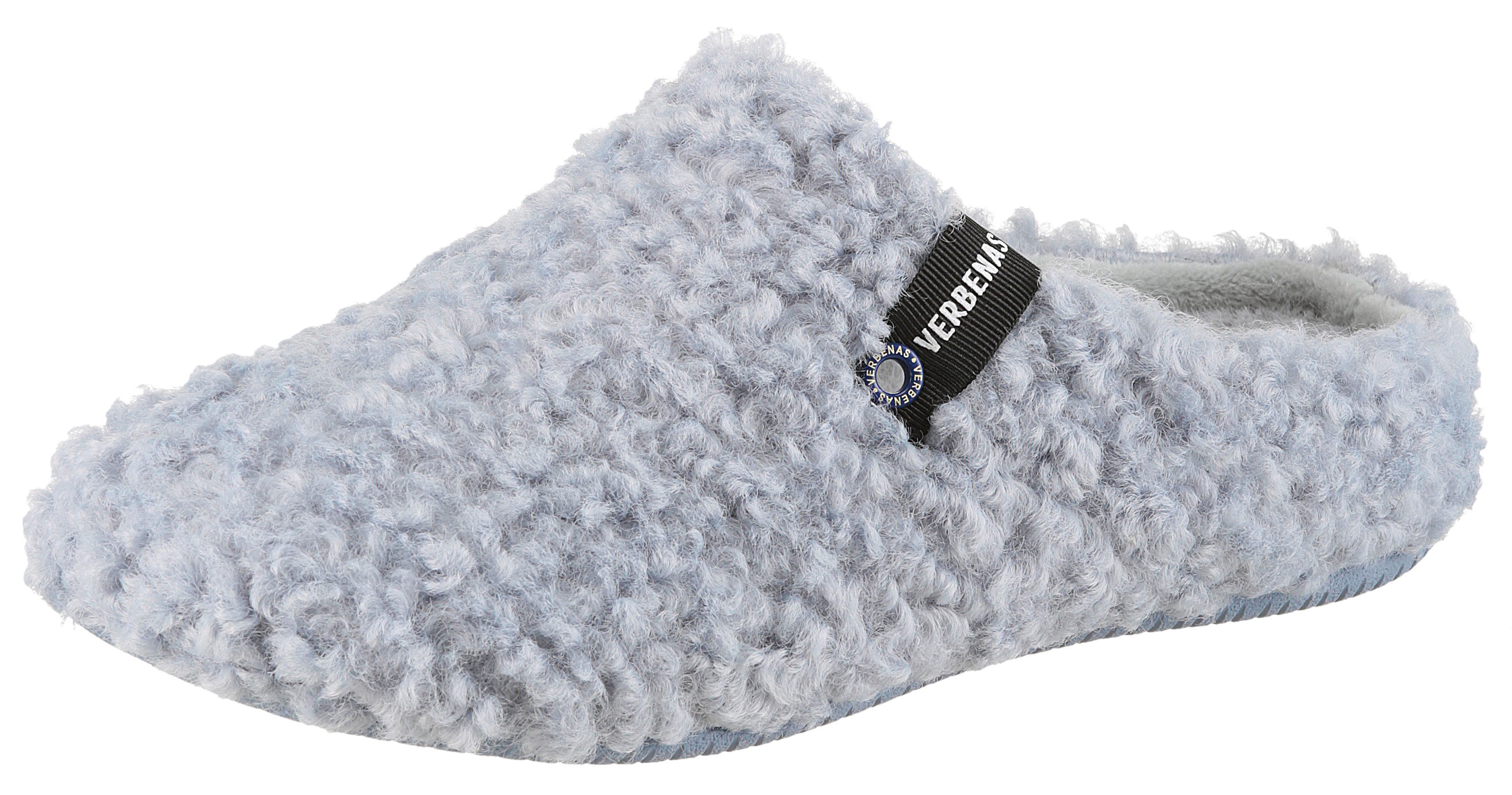 VERBENAS Pantoffel, Hausschuh, Homeslipper, Clog in kuscheliger Optik