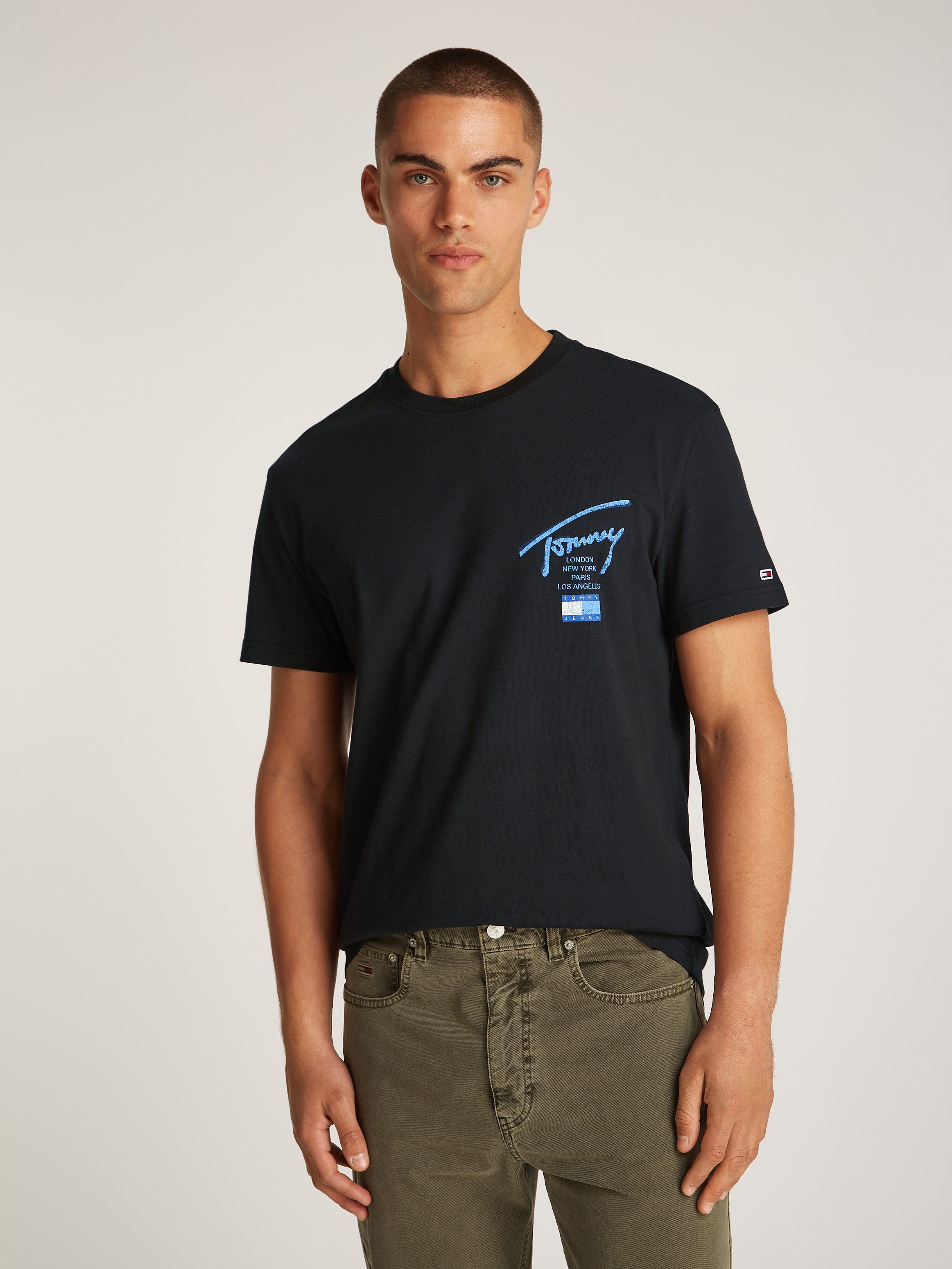 Tommy Jeans Plus Rundhalsshirt TJM REG günstig online kaufen