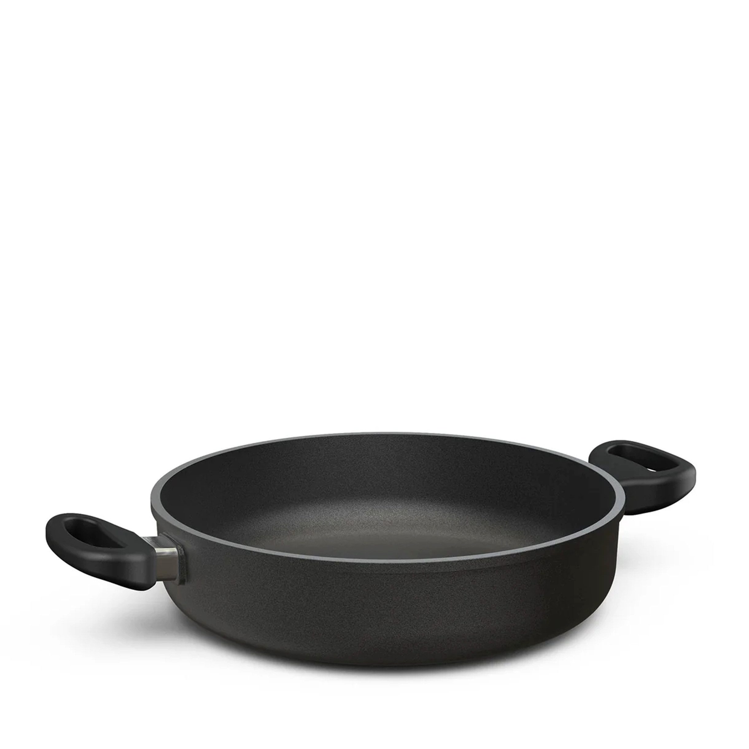 Hoffmann Germany Schmorpfanne Ø 20 cm ohne Deckel, Bräter, Made in Germany, Aluguss (1-tlg., 1x Schmorpfanne Ø 20 cm), Seitengriffe, Antihaft, 1,2 l, Ø 20 cm